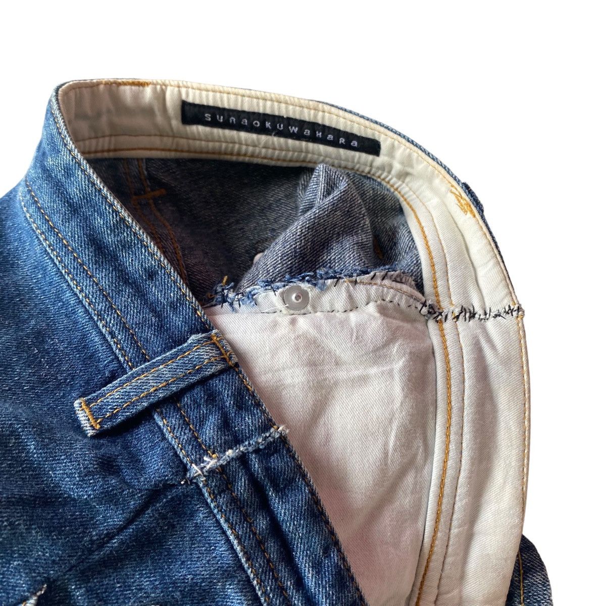 Sunao Kuwahara Reworked Distressed Jeans Size 30" / US 8 / IT 44 - 8 Thumbnail