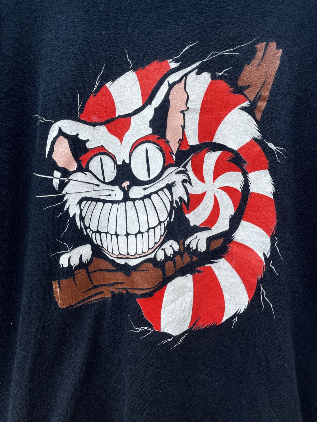 Vintage Alice In Wonderland " Cheshire Cats " Size US XL / EU 56 / 4 - 5 Thumbnail