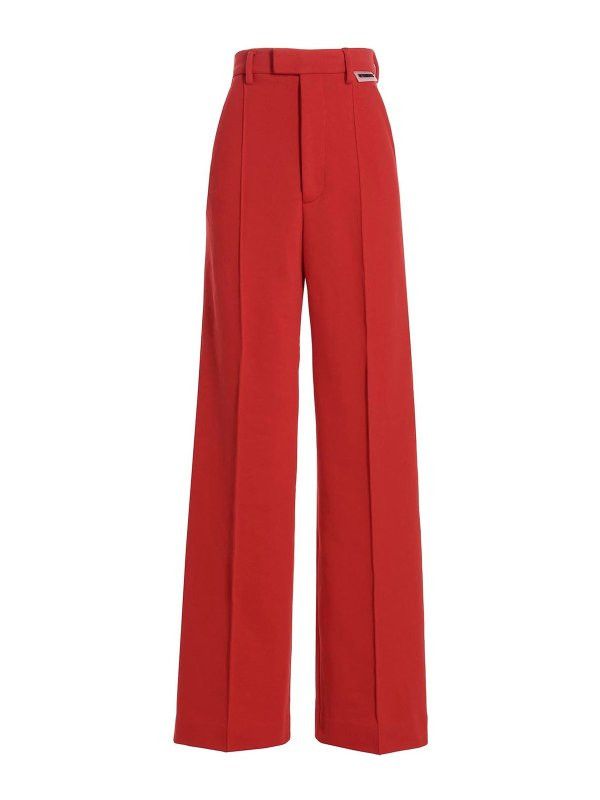Vetements o1y0924 Casual Pants in Red Size US 32 / EU 48 - 1 Thumbnail