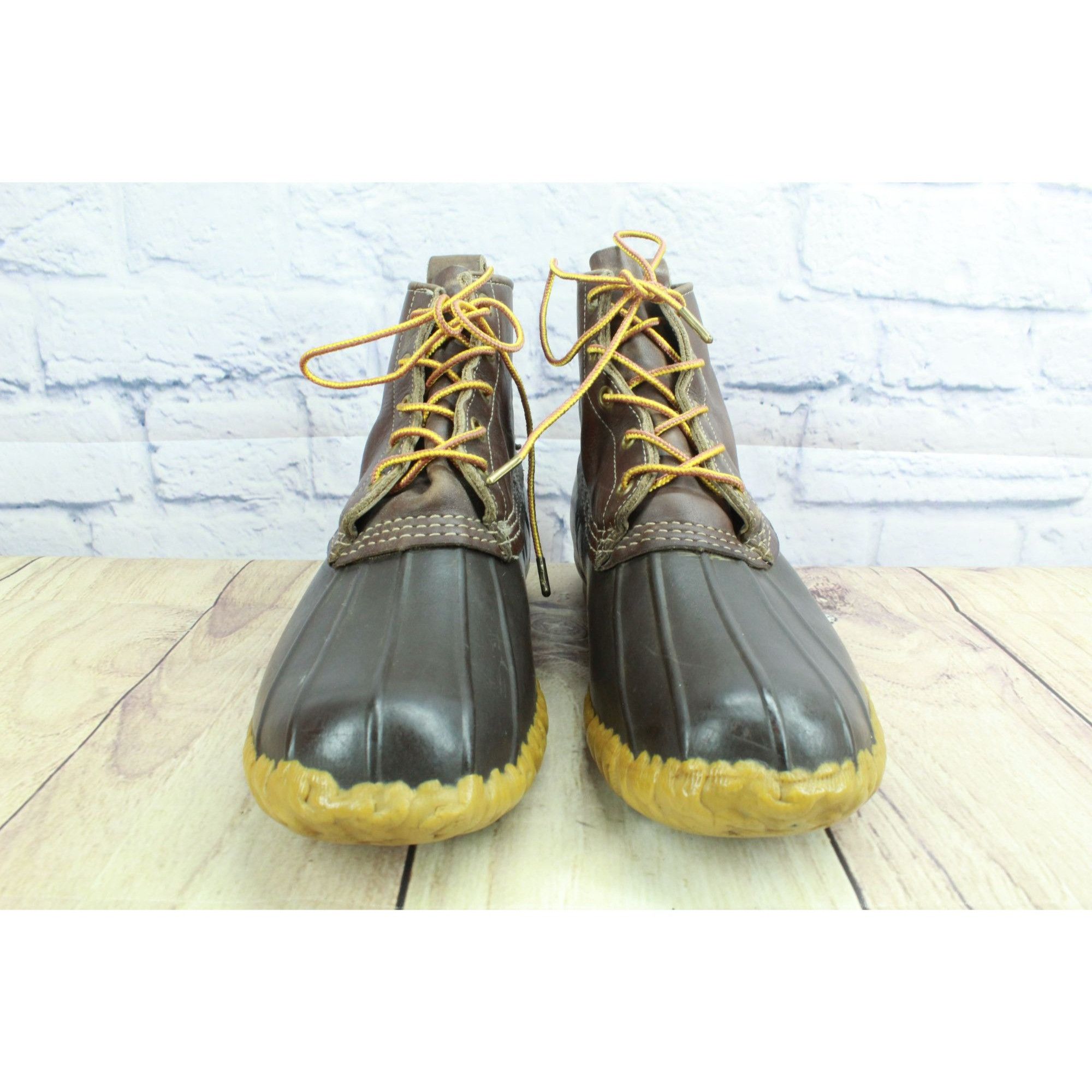 L.L. Bean Vintage LL Bean Brown Leather Hunting Duck Boots Size 9 Size US 9 / EU 42 - 4 Thumbnail