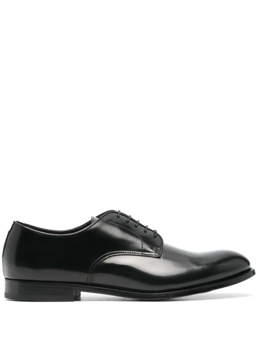 image of Doucals Doucal`s Patent Oxford Shoes Size 44 in Horse Nero, Men's