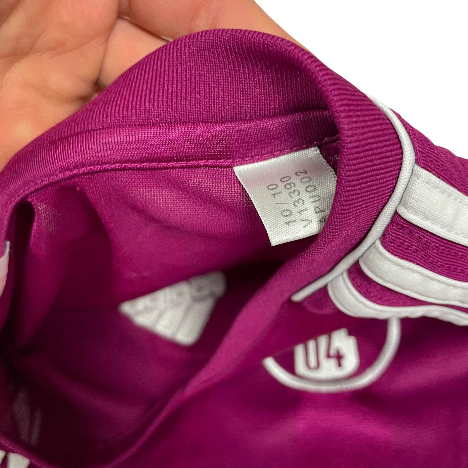Adidas Adidas Plum V-Neck Short Sleeve FC Schalke 04 Jersey Size US XS / EU 42 / 0 - 8 Thumbnail