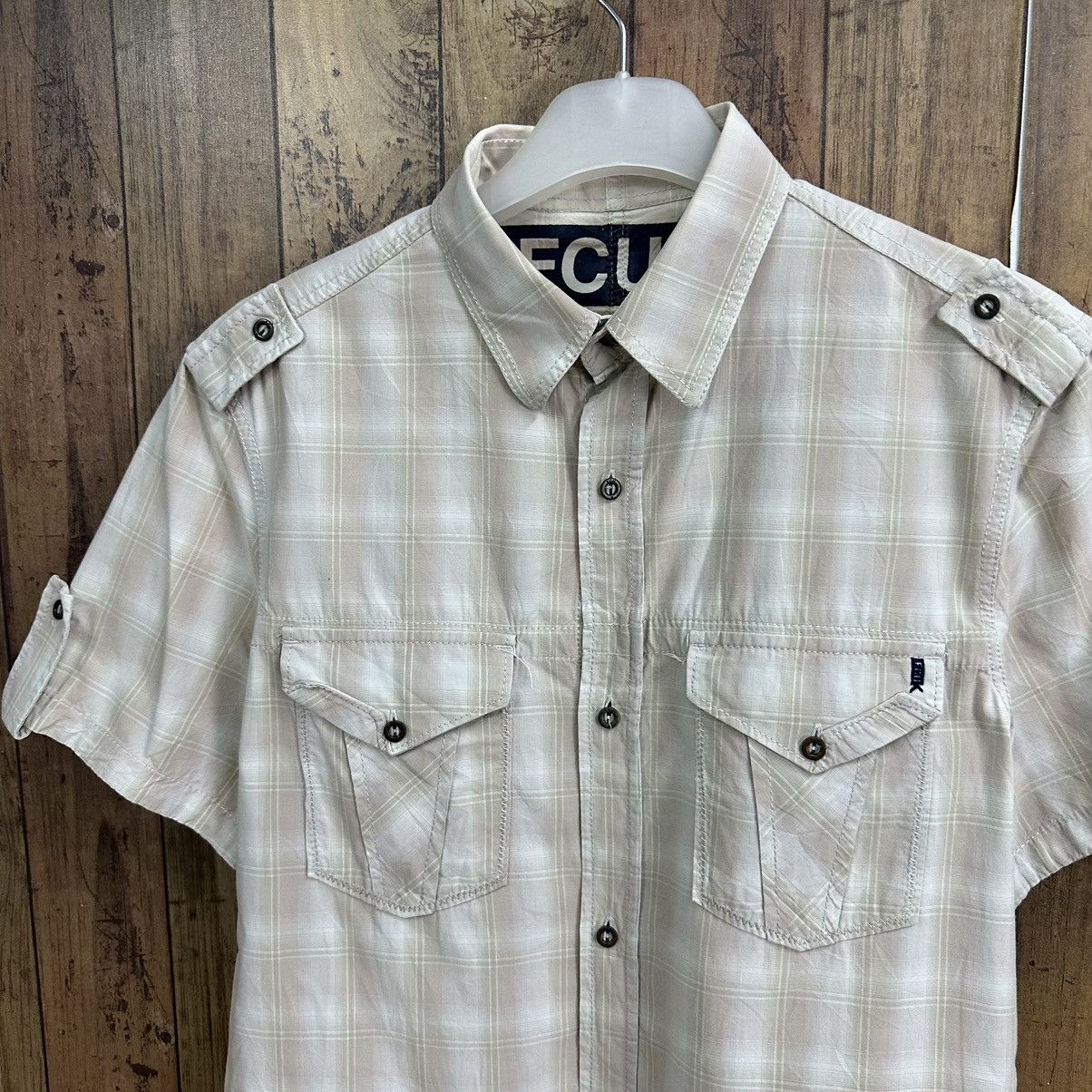 FCUK × French Connection FCUK Hellstar Button Shirt A798 Size US S / EU 44-46 / 1 - 2 Thumbnail