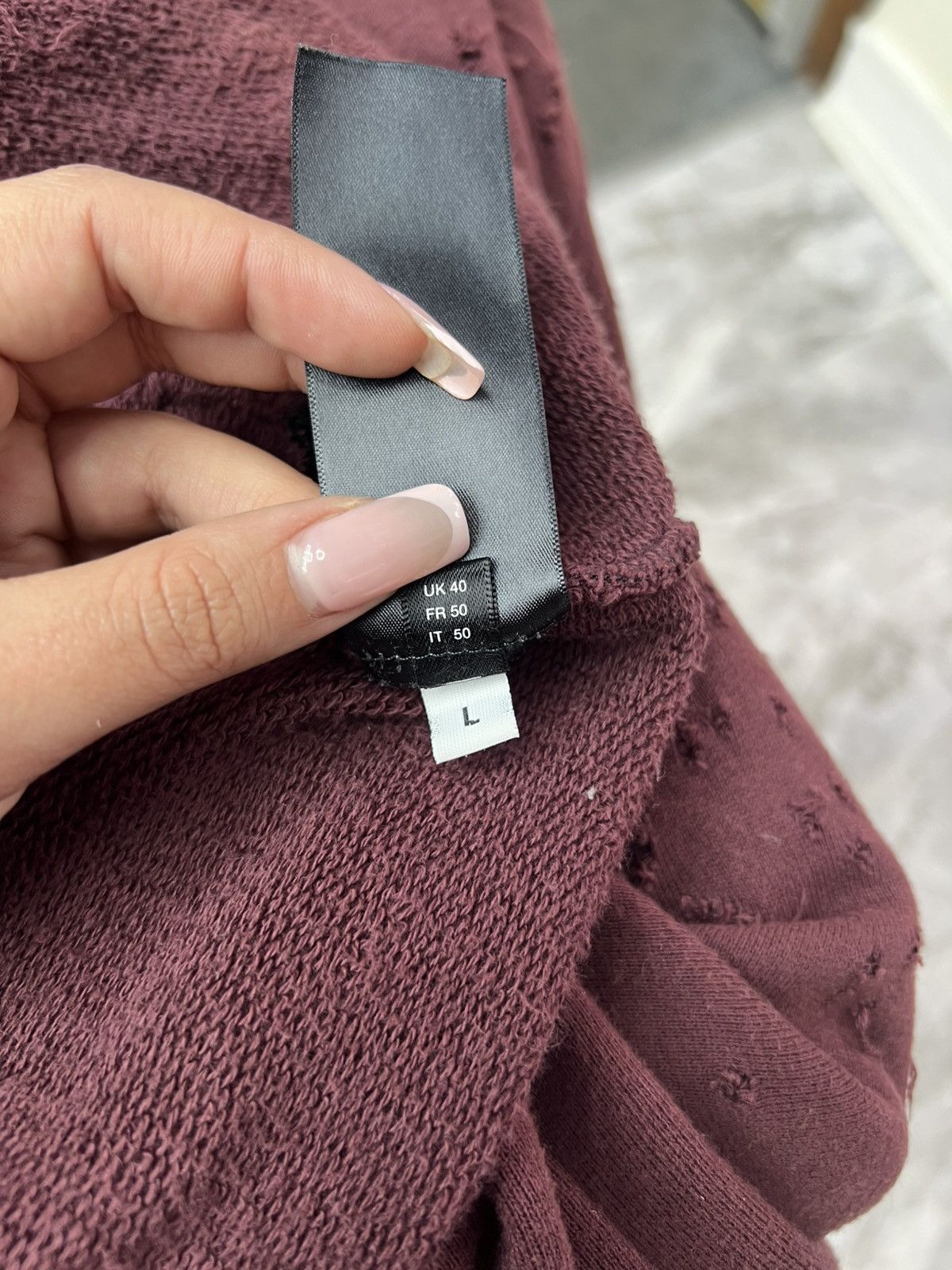 Amiri Amiri Ripped Hoodie Size US L / EU 52-54 / 3 - 10 Thumbnail