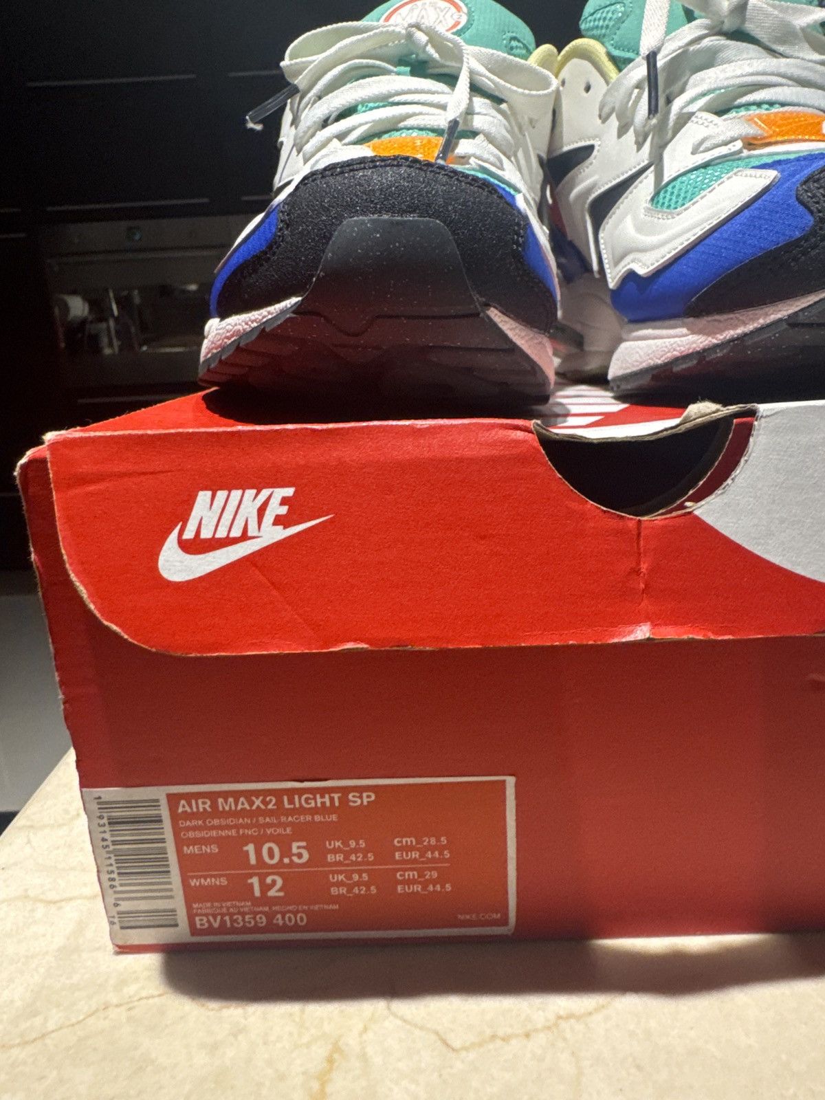 Nike Air Max 2 Light Sp Size US 10.5 / EU 43-44 - 6 Thumbnail