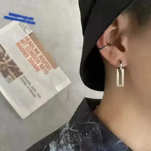 Other Retro punk earrings （1pairs） Size ONE SIZE - 4 Thumbnail