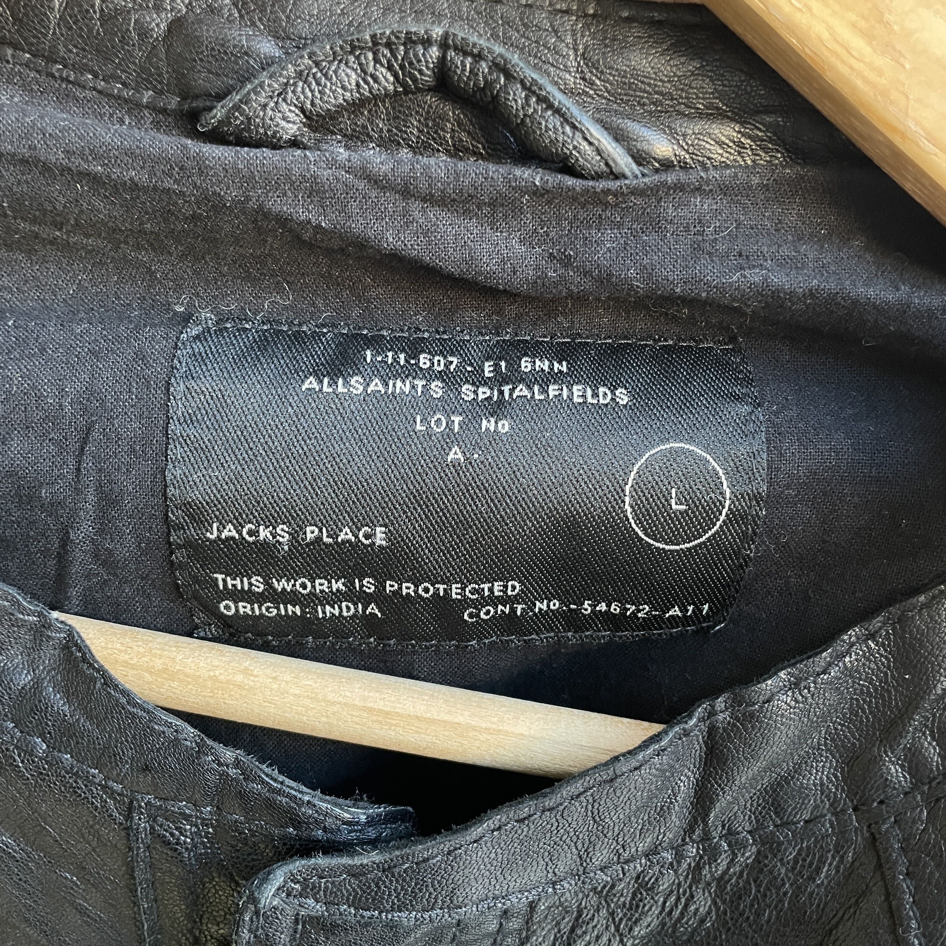 Allsaints Allsaints Leather Demon Shirt Size L Size US L / EU 52-54 / 3 - 10 Thumbnail