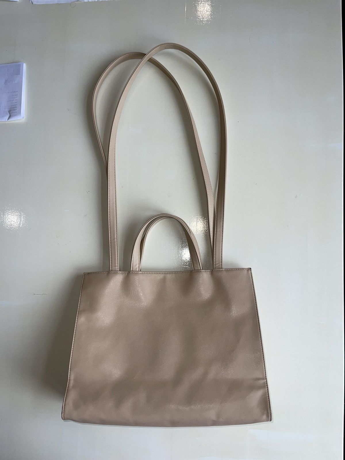 Telfar Telfar Medium Creme Bag w Dust Bag Size ONE SIZE - 3 Thumbnail