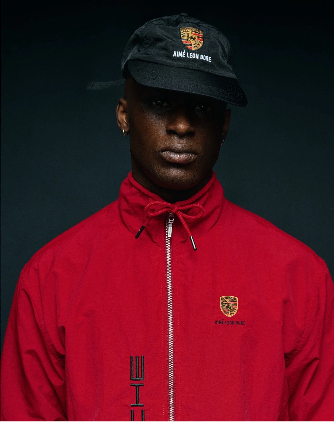 Aime Leon Dore × Porsche Design Aime Leon Dore ALD / Porsche Nylon Logo Hat Black Logo FW25 Size ONE SIZE - 2 Thumbnail
