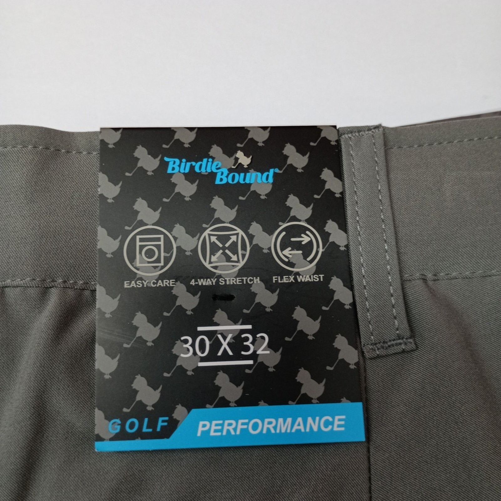 Other Birdie Bound Golf Pants Men's Size 30x32 Gray Flex Straight Size US 30 / EU 46 - 2 Thumbnail