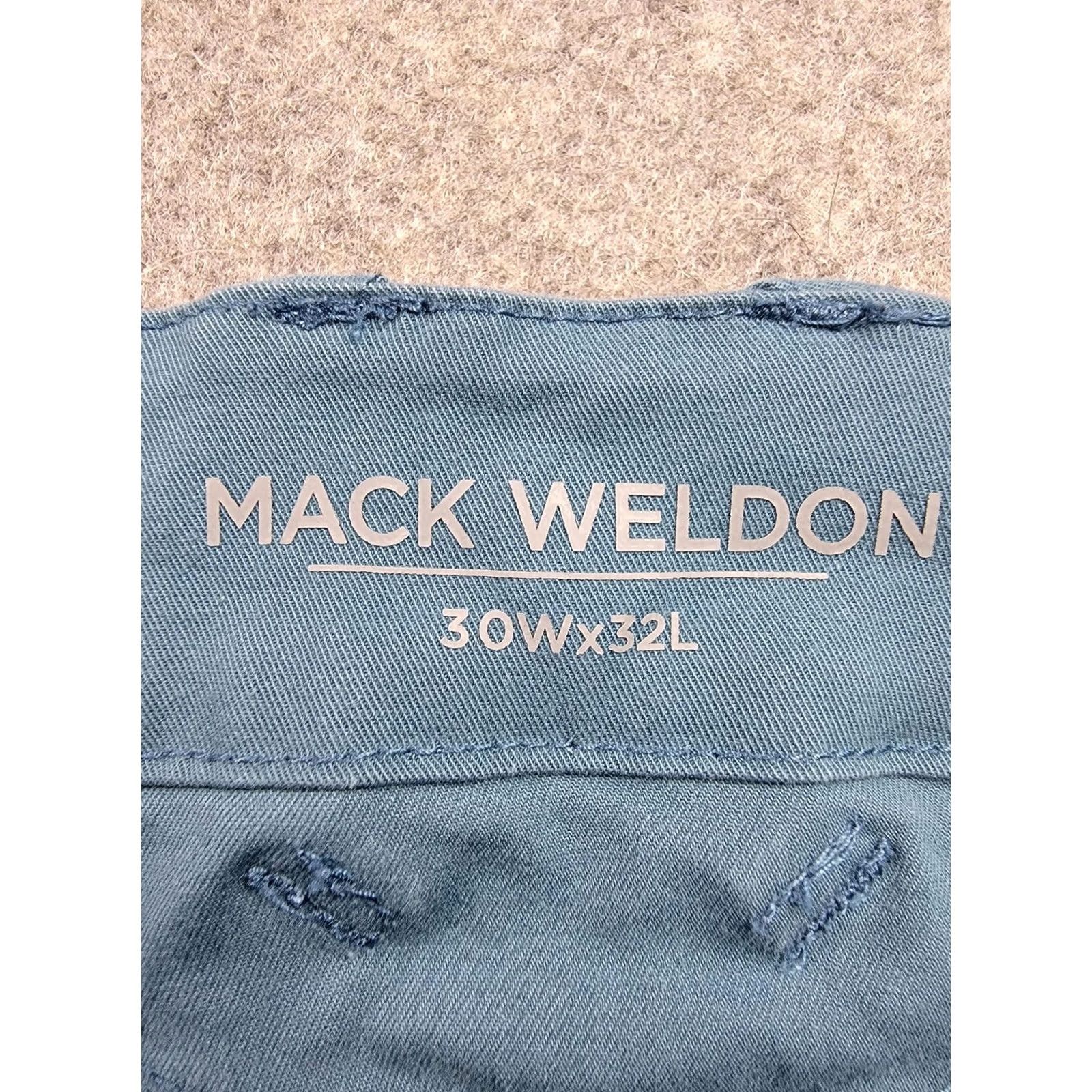 Vintage Mack Weldon Pants Mens 30x32 Blue Commuter Slim Fit Stretch Lyocell Performance Size US 30 / EU 46 - 7 Thumbnail