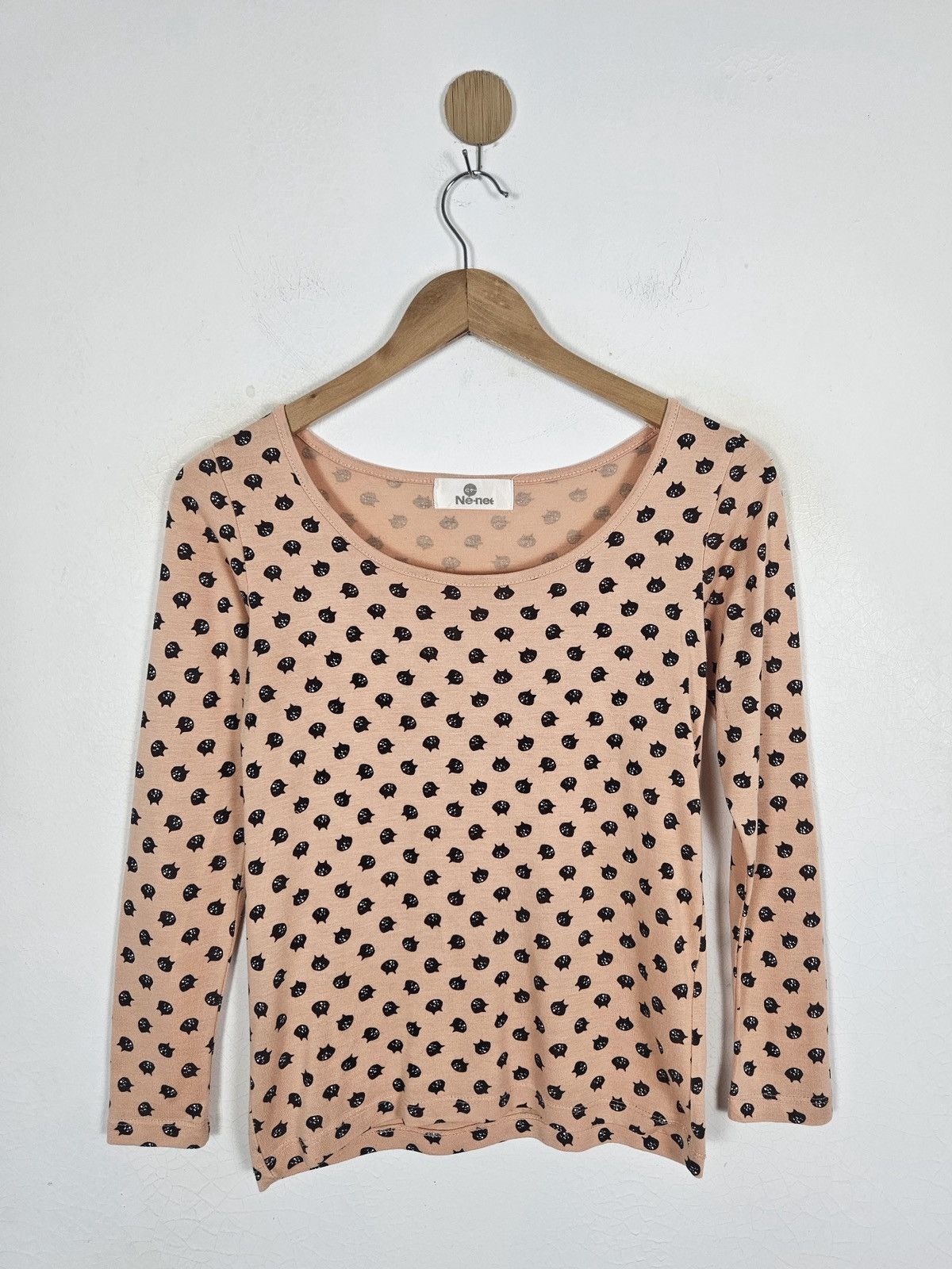 Ne-Net Nenet cat print shirt Size XS / US 0-2 / IT 36-38 - 1 Thumbnail