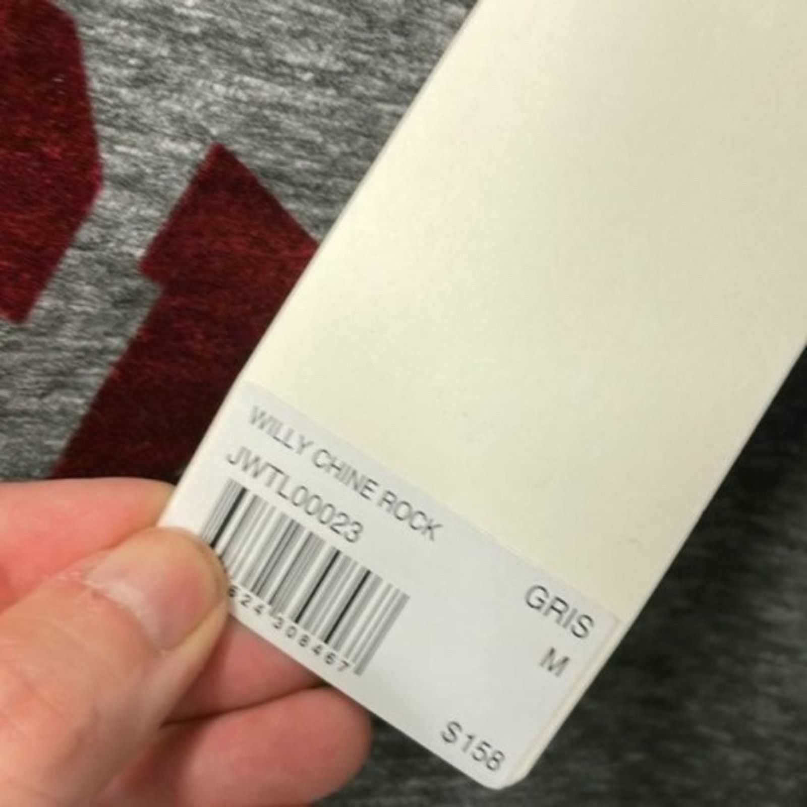 Zadig & Voltaire Zadig & Voltaire Flocked Rock Detail Tee Gray M Size M / US 6-8 / IT 42-44 - 5 Thumbnail