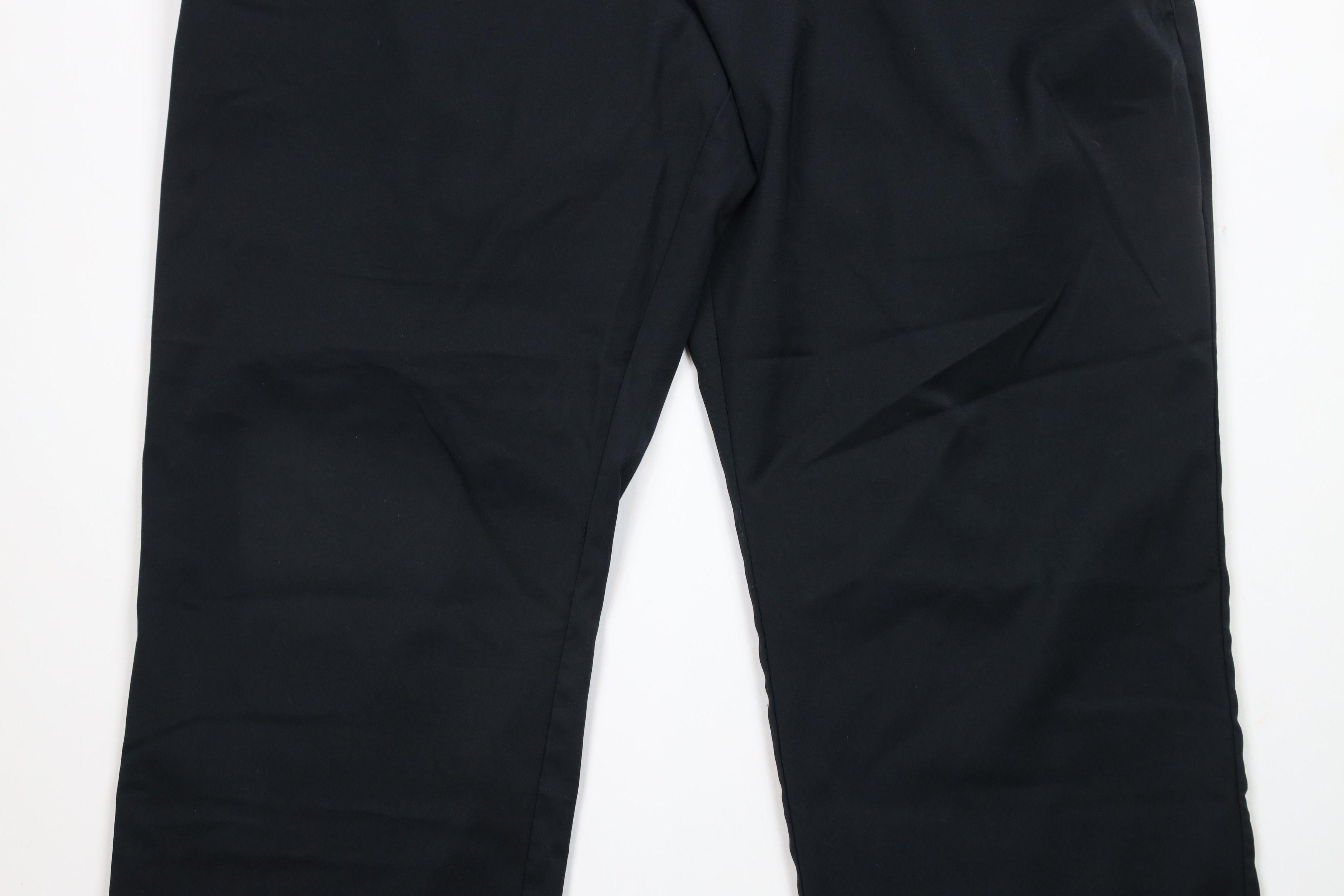 Nike × Vintage Nike Golf Wide Leg Stretch Tech Golfing Chino Pants Black Size US 42 / EU 58 - 3 Thumbnail