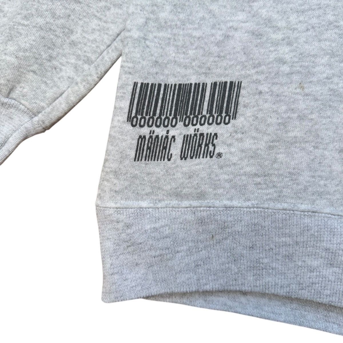 Japanese Brand × Le Grande Bleu (L.G.B.) × Vintage Vintage 90s Maniac Works Sweatshirt Size US S / EU 44-46 / 1 - 3 Thumbnail