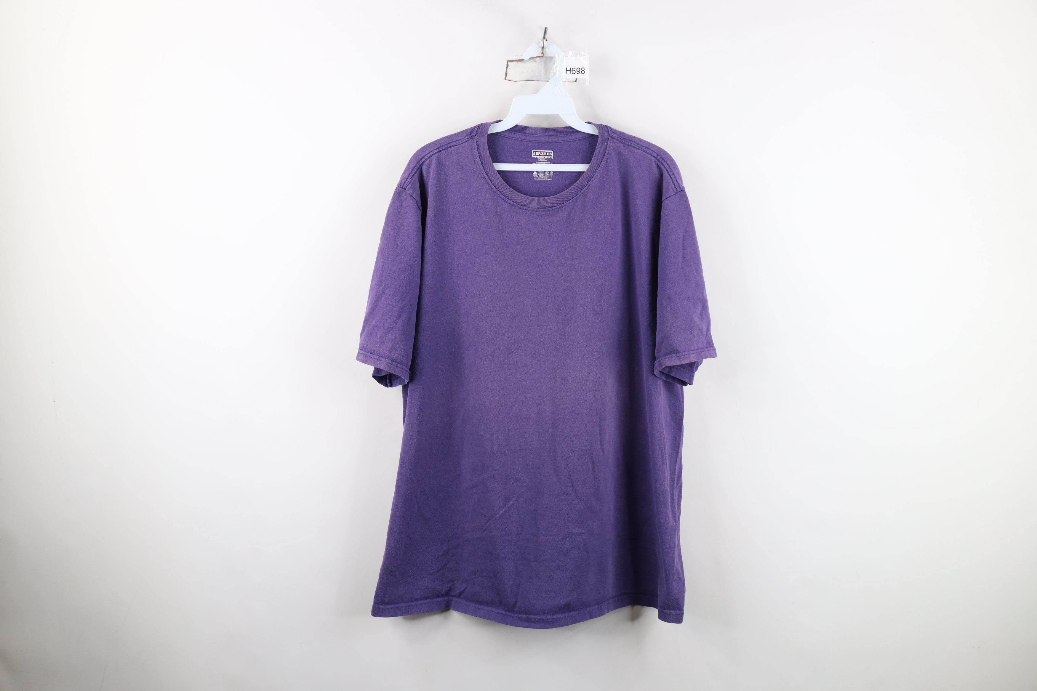 Vintage Vintage Y2K Streetwear Short Sleeve T-Shirt Purple Cotton Size US L / EU 52-54 / 3 - 1 Thumbnail