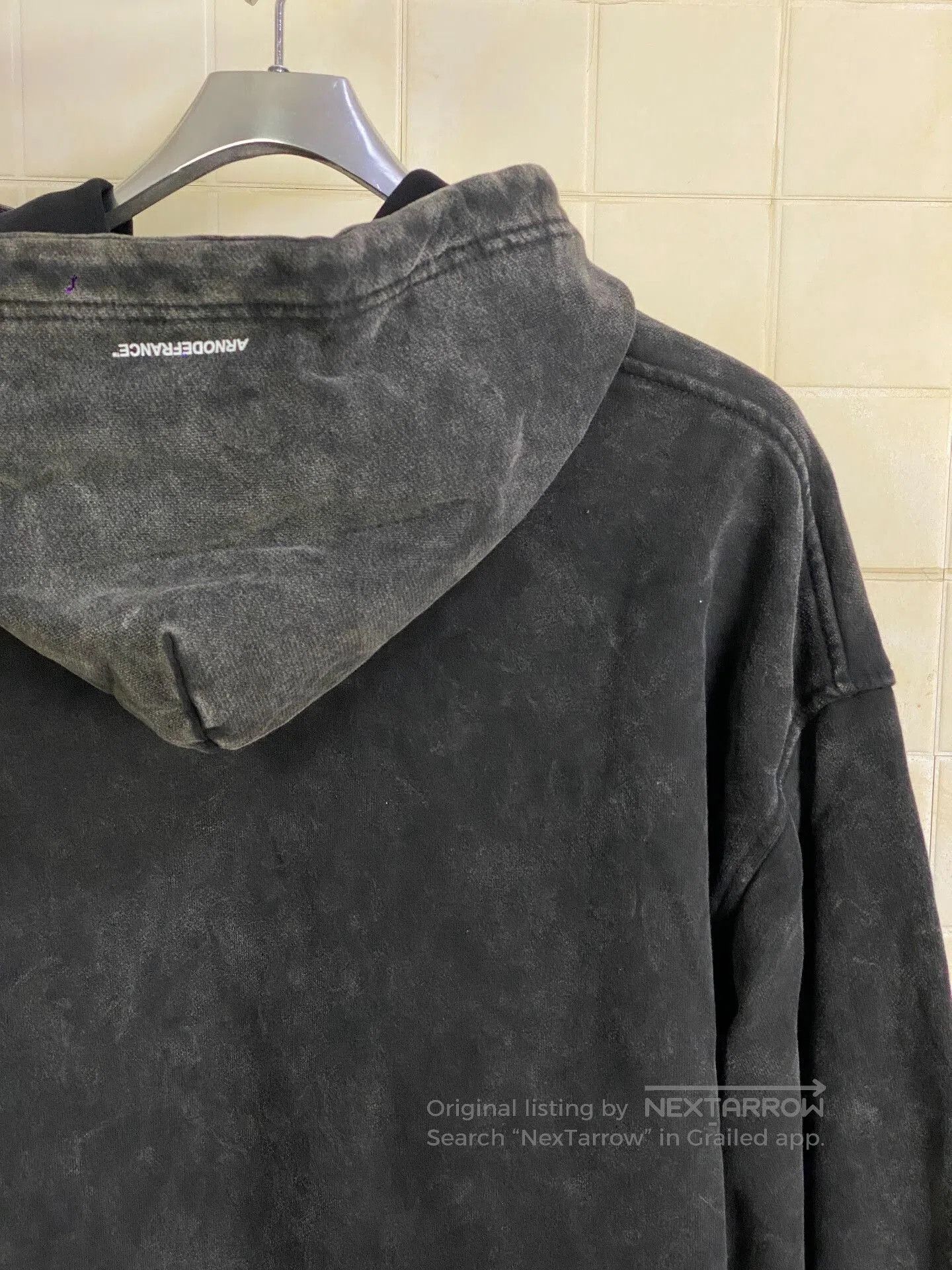 Arno De France Arnodefrance Graphic Oversized Hoodie. Size M / US 6-8 / IT 42-44 - 9 Thumbnail