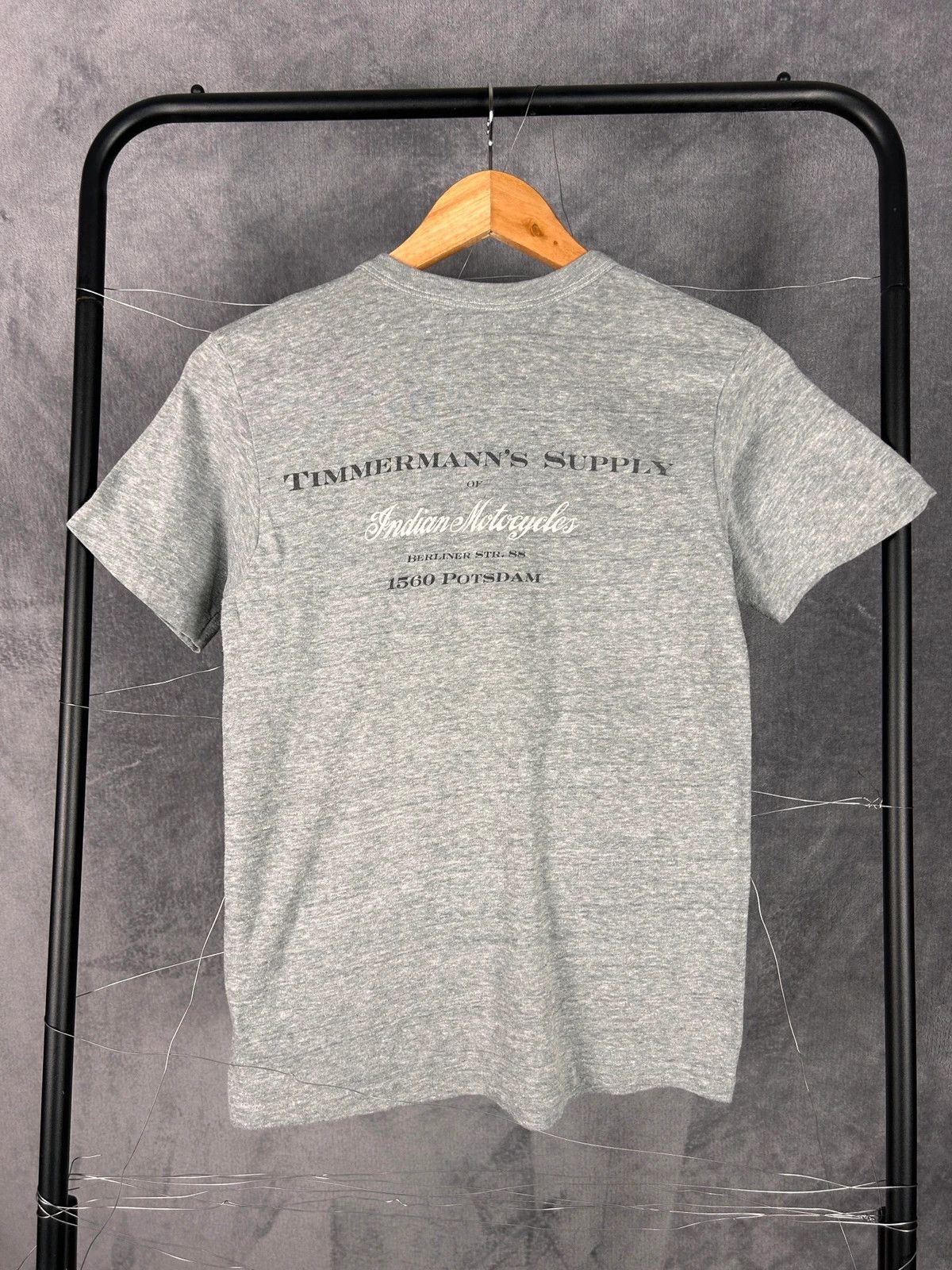Indian Motorcycle × Vintage Indian motorcycles tee vintage 80s/90s grey vintage Size S / US 4 / IT 40 - 2 Thumbnail