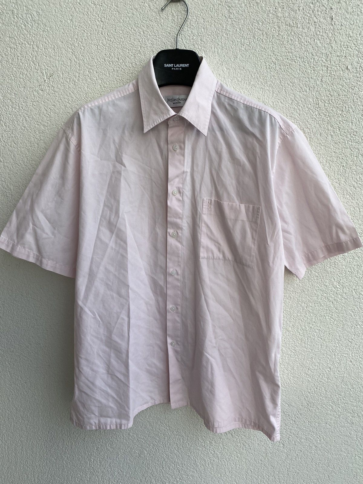 Yves Saint Laurent Summer YSL Shirt Pinky Size US L / EU 52-54 / 3 - 8 Thumbnail
