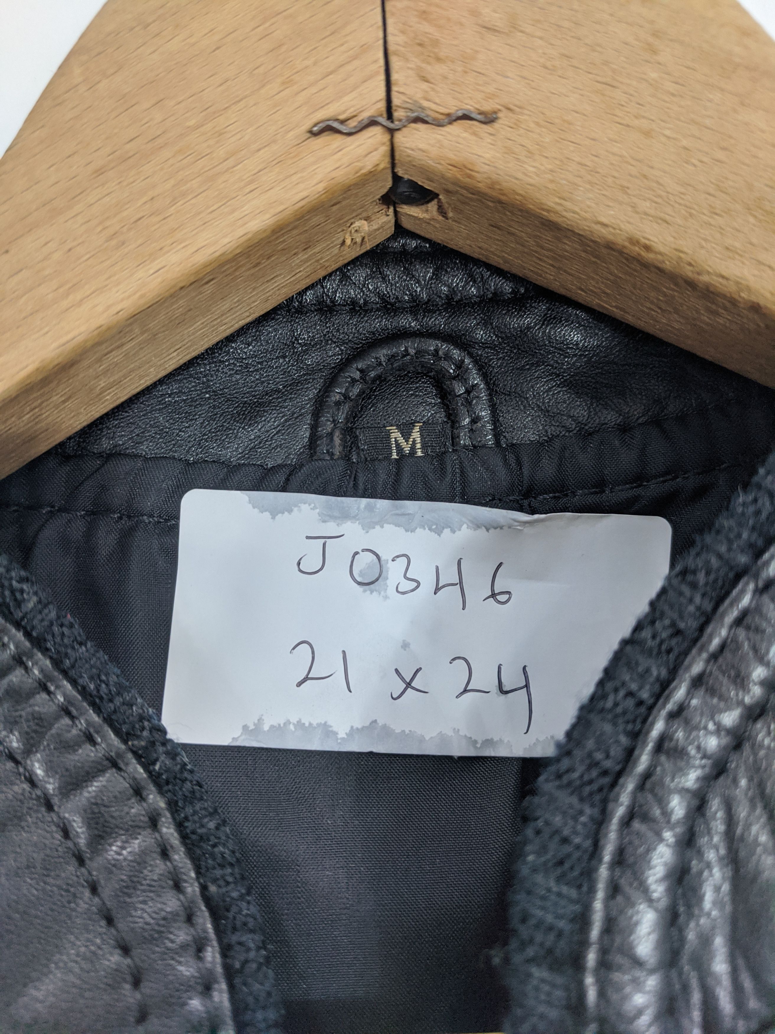 Vintage Vintage Leather Zipper Men Jacket J0346 Size US M / EU 48-50 / 2 - 11 Thumbnail