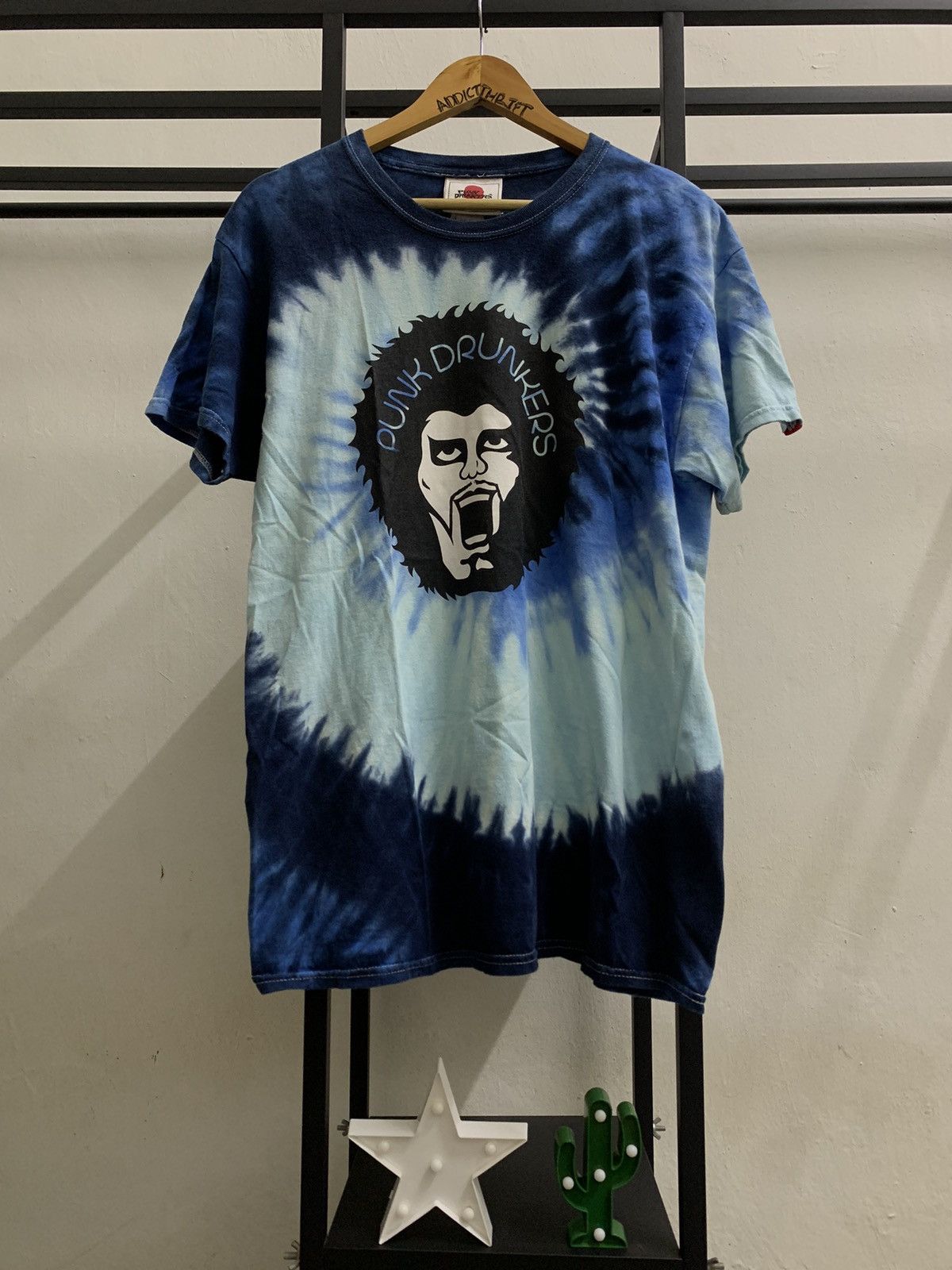 Hysteric Glamour 🔥HOT🔥PUNK DRUNKERS 2019 SUMMER COLLECTIONS TIE DYE RARE TEE Size US L / EU 52-54 / 3 - 2 Thumbnail