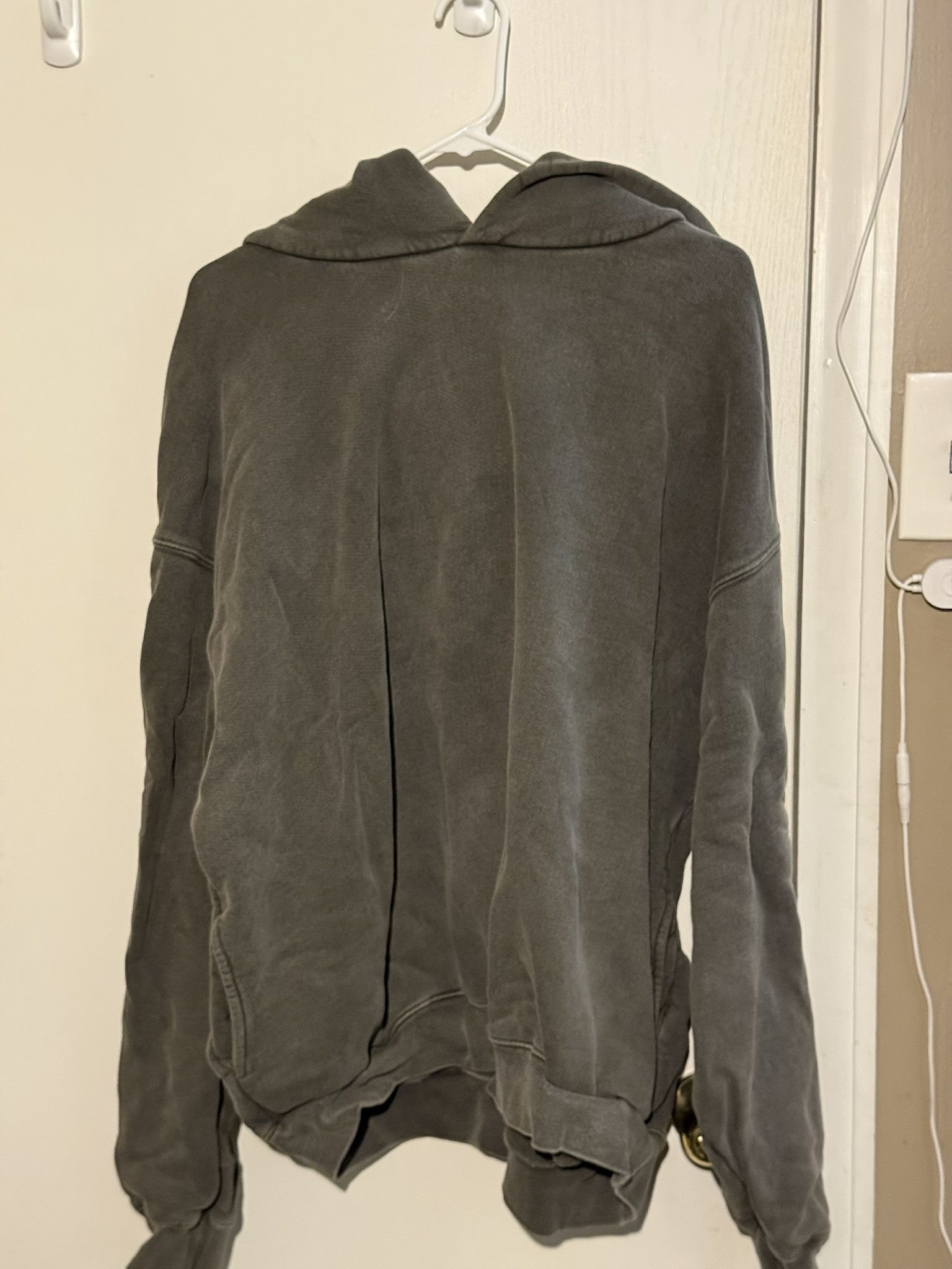 Yeezy Season 6 Yeezy Season core gray hoodie size XL | Grailed