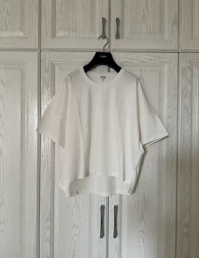 Loewe LOEWE Embroidered logo short sleeve T-shirt Size M / US 6-8 / IT 42-44 - 1 Thumbnail