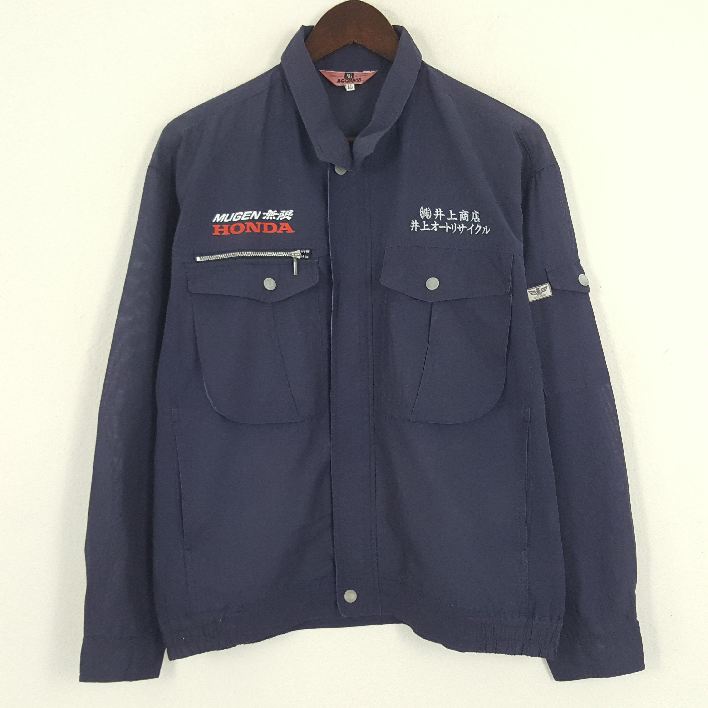 Honda × Japanese Brand × Vintage Vintage Mugen Honda Racing Custom Sport Japan 🇯🇵 Jacket Size US L / EU 52-54 / 3 - 3 Thumbnail