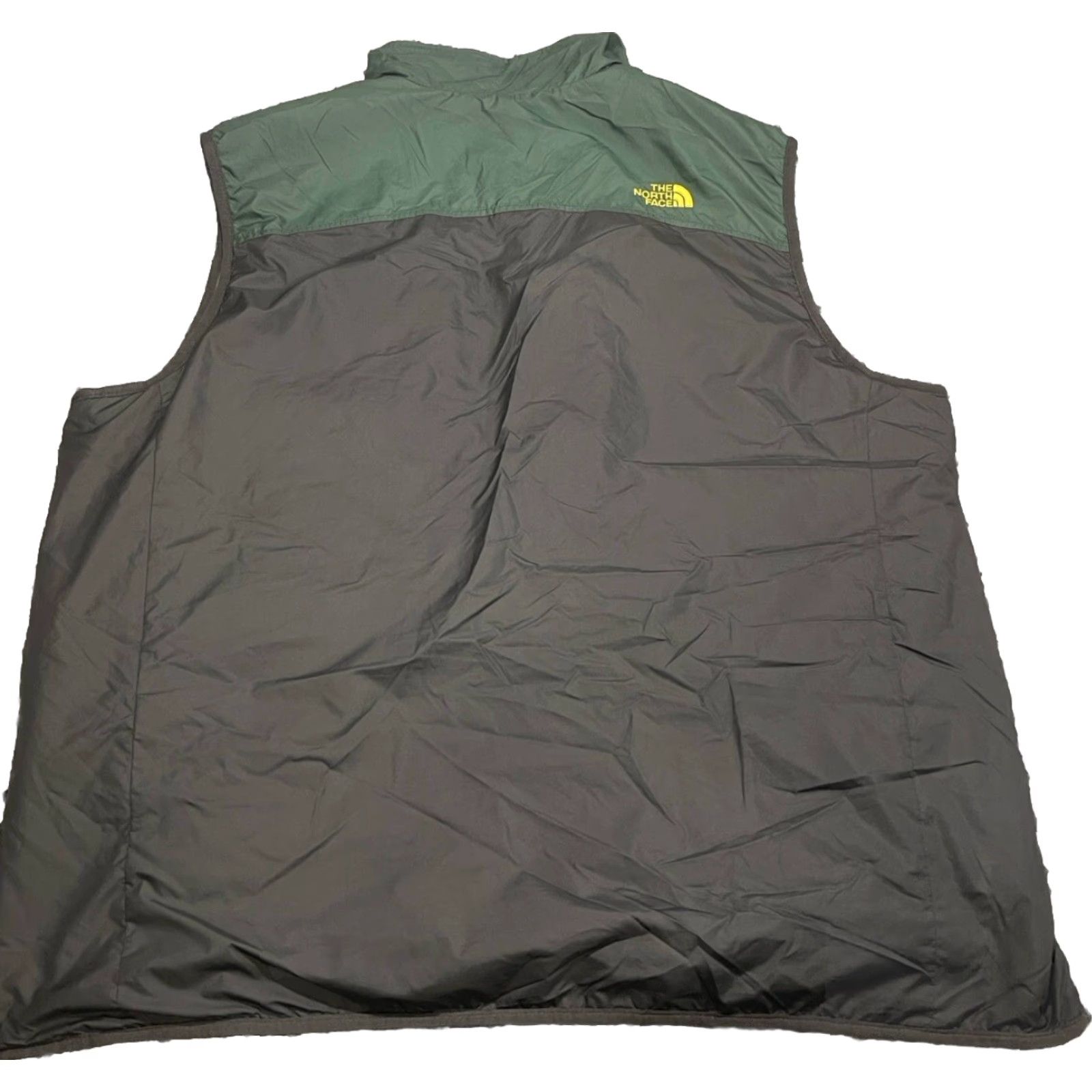 The North Face VINTAGE The North Face Reversible Fleece Vest Sweater Jacket Men XL Green Casual Winter Size US XL / EU 56 / 4 - 3 Thumbnail