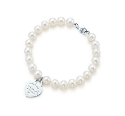 Tiffany & Co. Tiffany & Co pearl heart bracelet Size ONE SIZE - 2 Thumbnail