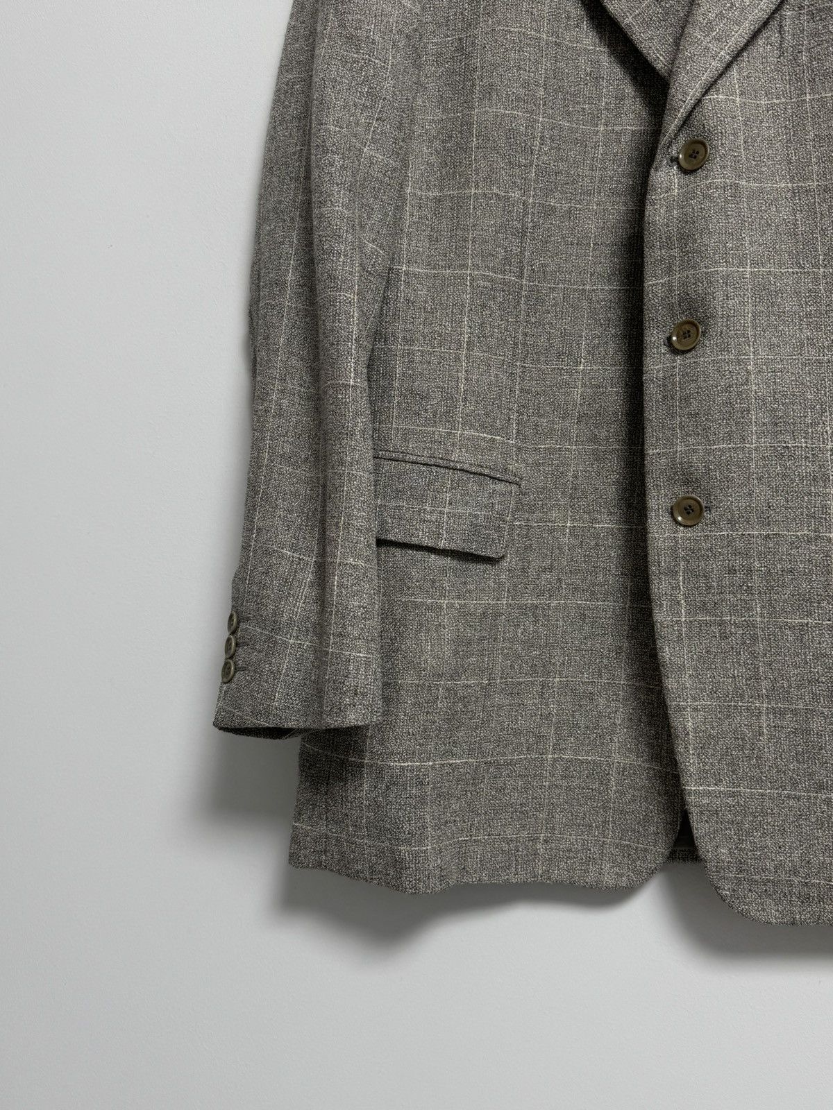 Pal Zileri Pal Zileri Gruppo Forall Blazer Men’s Gray Luxury Size 54L - 3 Thumbnail