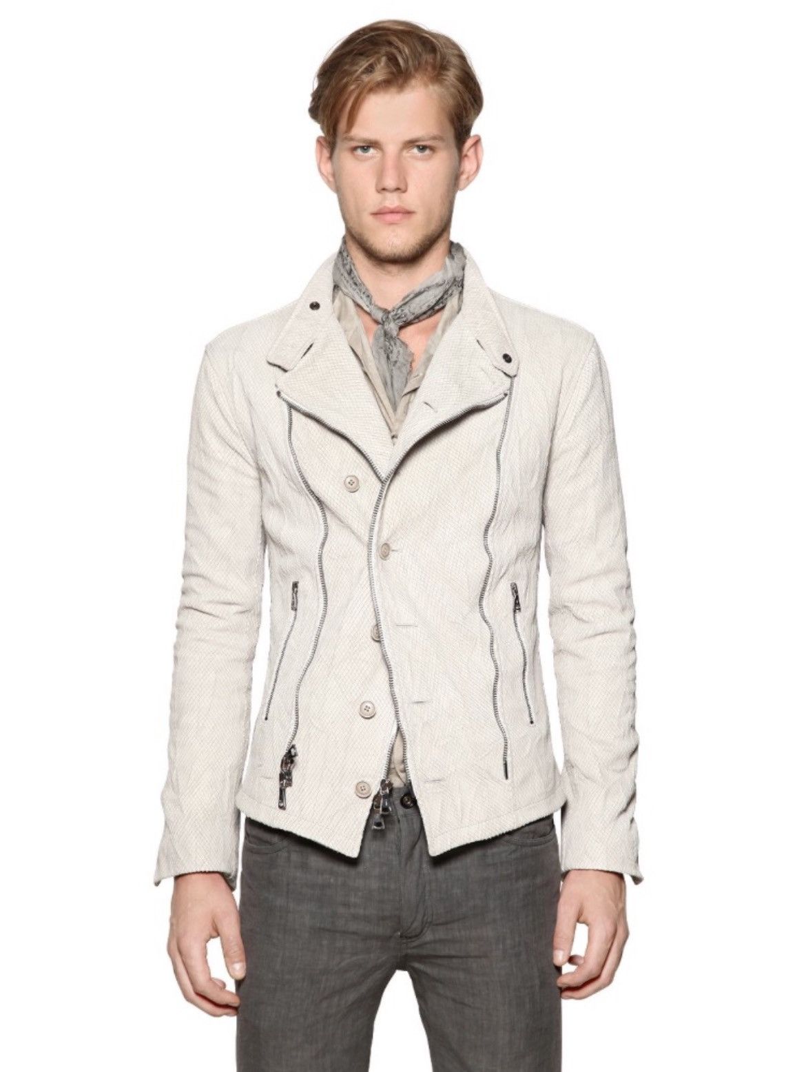 John Varvatos Lasercut biker jacket. Size EU 48 USA 38 Size US M / EU 48-50 / 2 - 1 Thumbnail