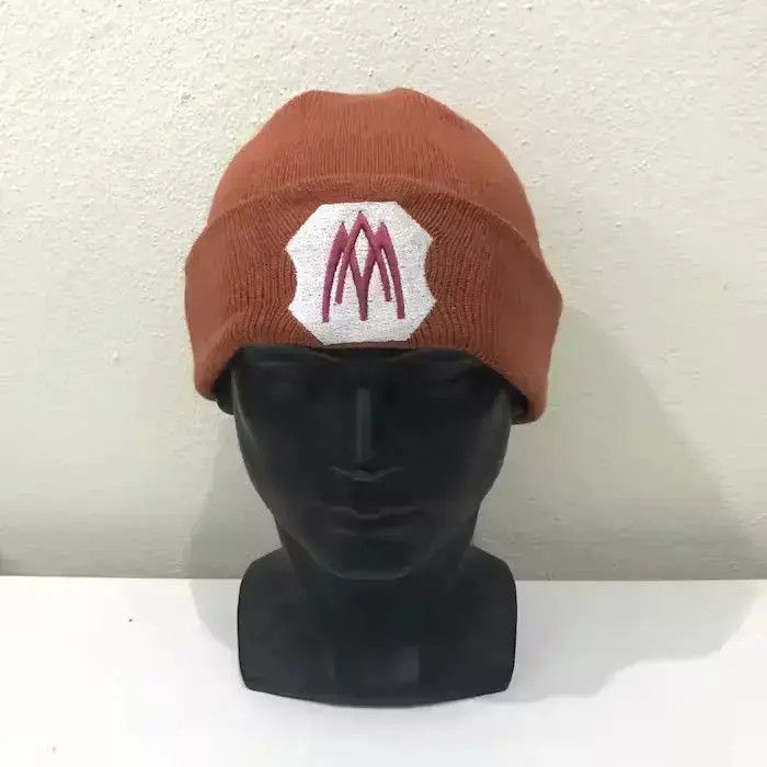 Japanese Brand Vintage Big Logo Beanie Hat Size ONE SIZE - 2 Thumbnail