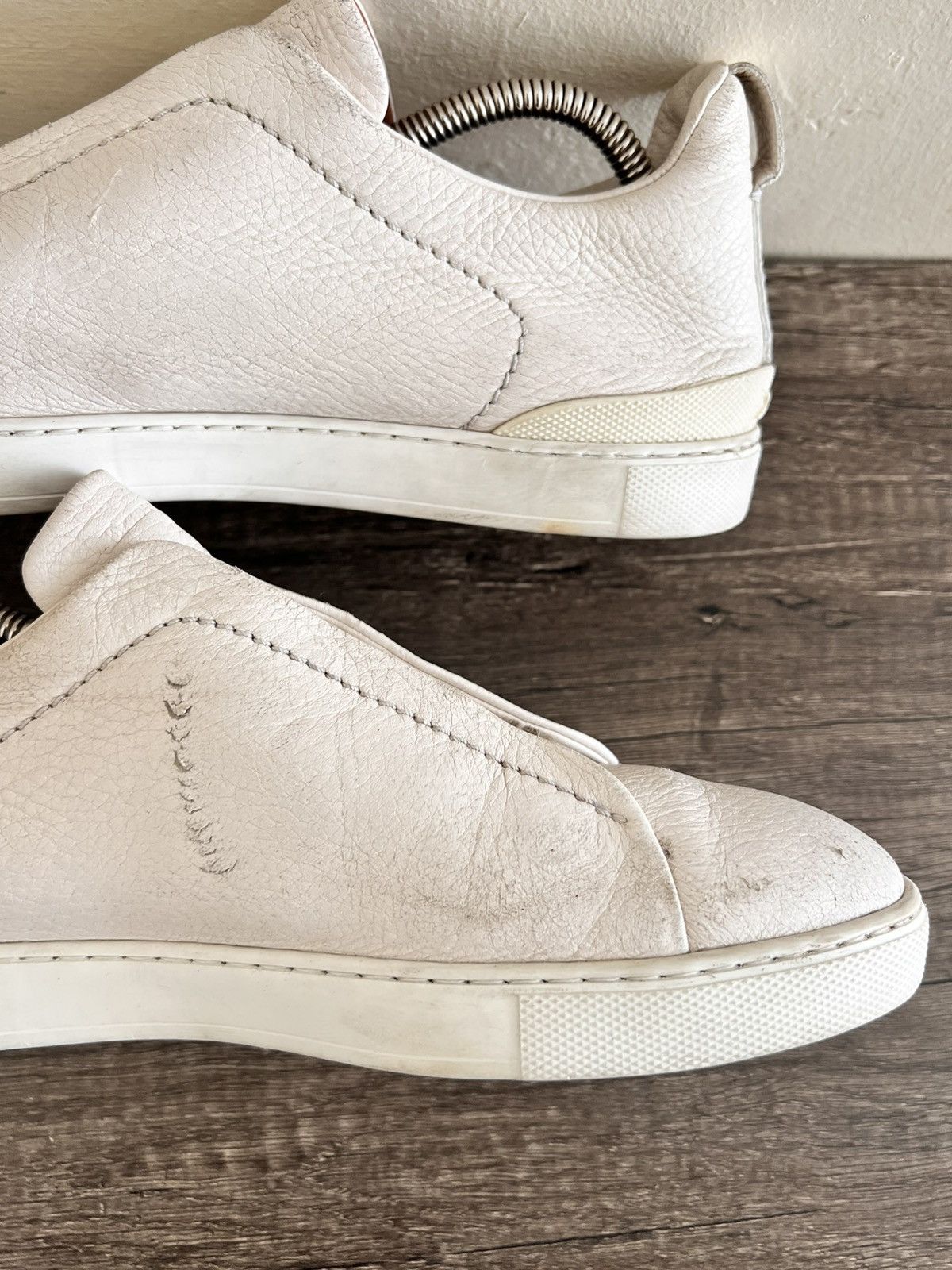 Ermenegildo Zegna Triple Stitch Sneakers Size US 7.5 / EU 40-41 - 7 Thumbnail