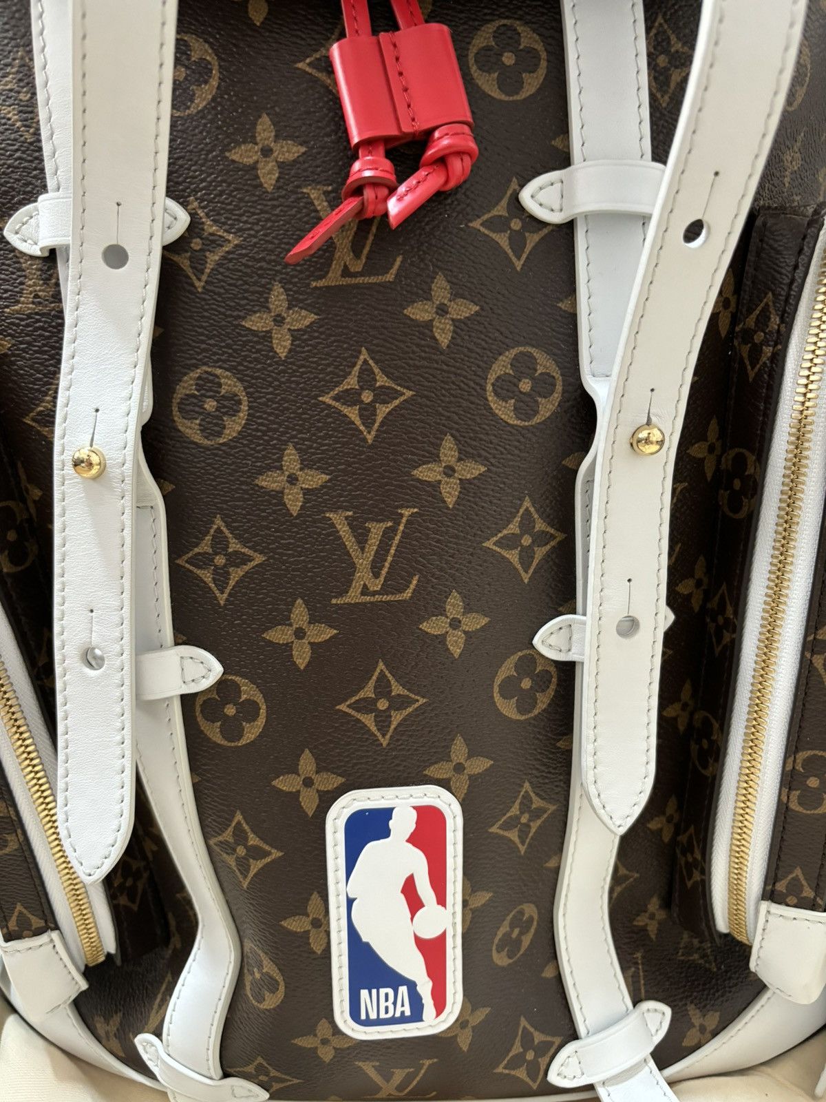 Louis Vuitton × NBA Louis Vuitton x NBA Christopher Soft Trunk Backpack Size ONE SIZE - 6 Thumbnail