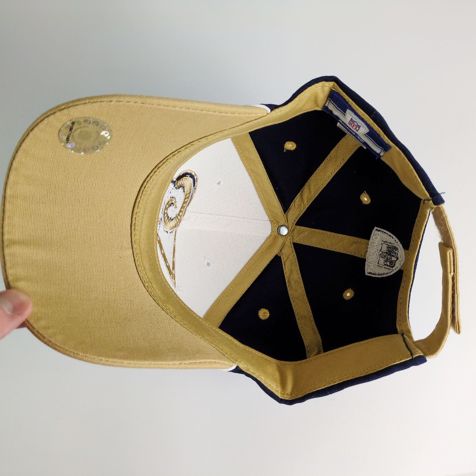 NFL Reebok NFL St Louis Rams Baseball Cap, NWOT Football Fan Hat Size ONE SIZE - 6 Thumbnail
