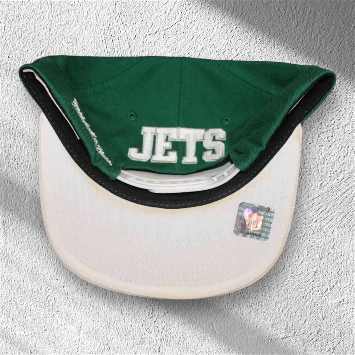 Mitchell & Ness New York Jets Throwback Snapback Hat Size ONE SIZE - 2 Thumbnail