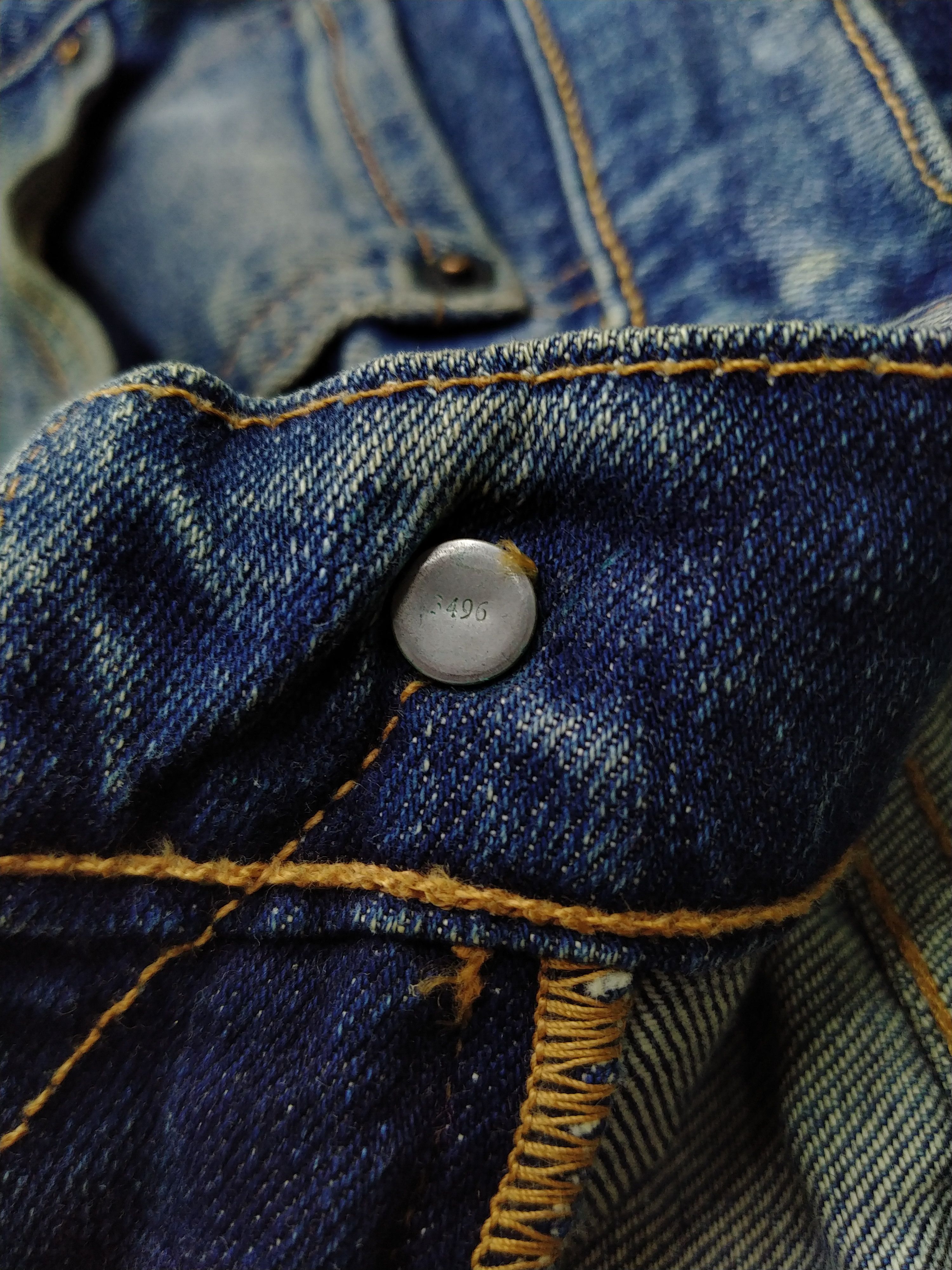 Levi's Dirty Blue Levi's 505 Denim 35x29 -JN762 Size US 35 - 6 Thumbnail