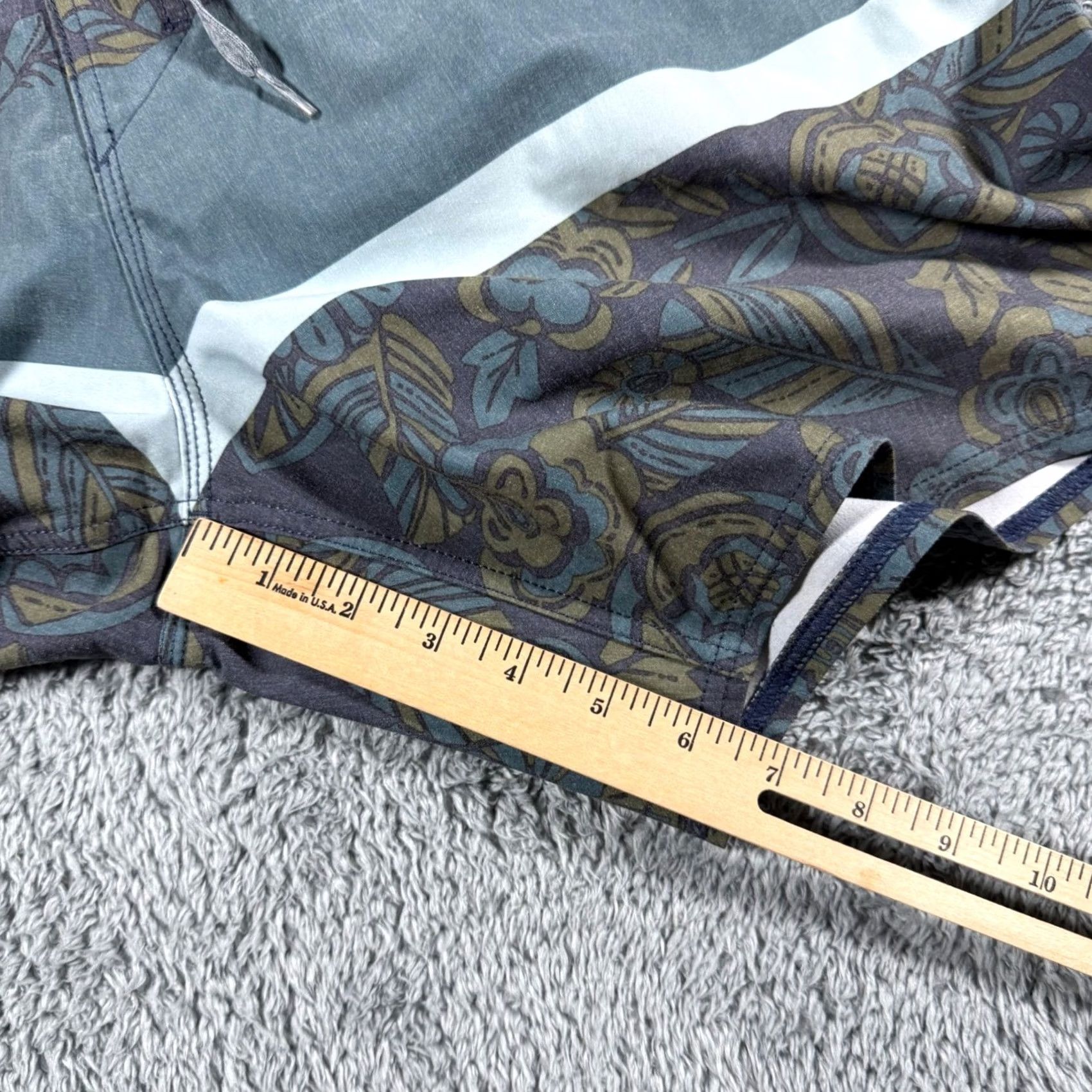 Roark Roark Mens Board Shorts 36 Floral Chiller Series Swim Trunks Color Block Size US 36 / EU 52 - 6 Thumbnail