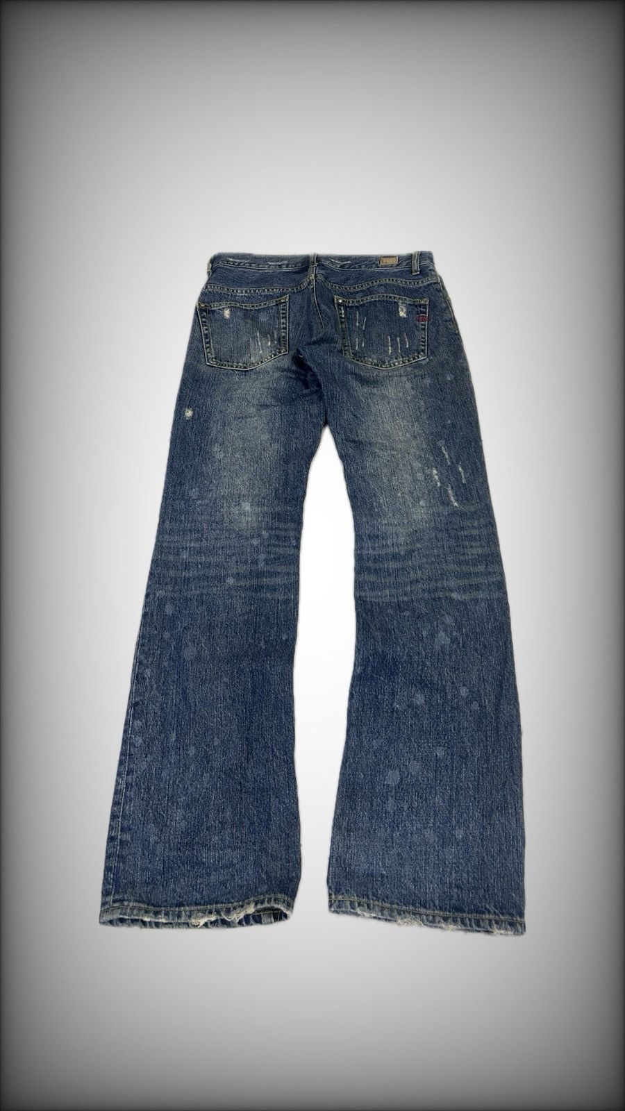 Le Grande Bleu (L.G.B.) Nicole Club For Men Distress Camo Jeans Size US 32 / EU 48 - 2 Thumbnail