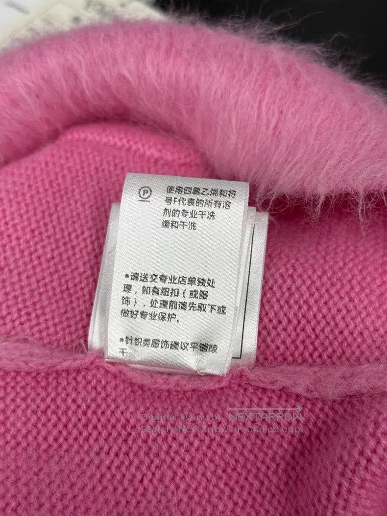 Chanel Chanel Snow series pink snowflake buckle cashmere coat Size XS / US 0-2 / IT 36-38 - 8 Thumbnail