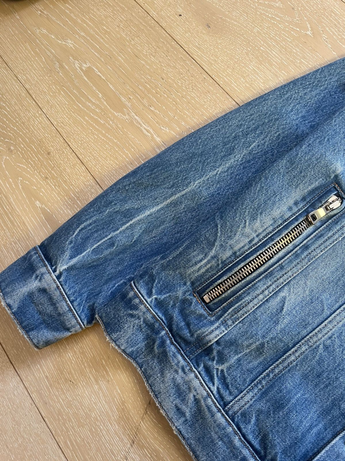 Balmain Authentic Balmain Denim Jacket Size US M / EU 48-50 / 2 - 5 Thumbnail