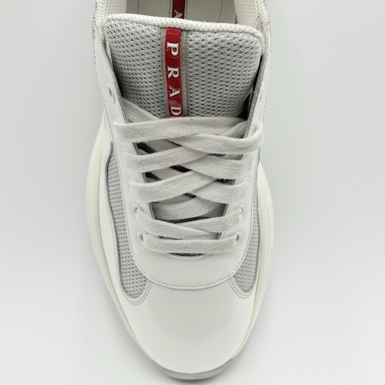 Prada Prada Americas Cup Sport ' White Grey ' | GREAT CONDITION! Size US 9 / EU 42 - 6 Thumbnail
