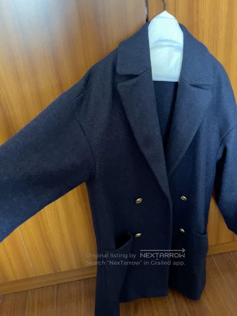 Valentino Valentino Solid double-breasted wool coat Size S / US 4 / IT 40 - 7 Thumbnail