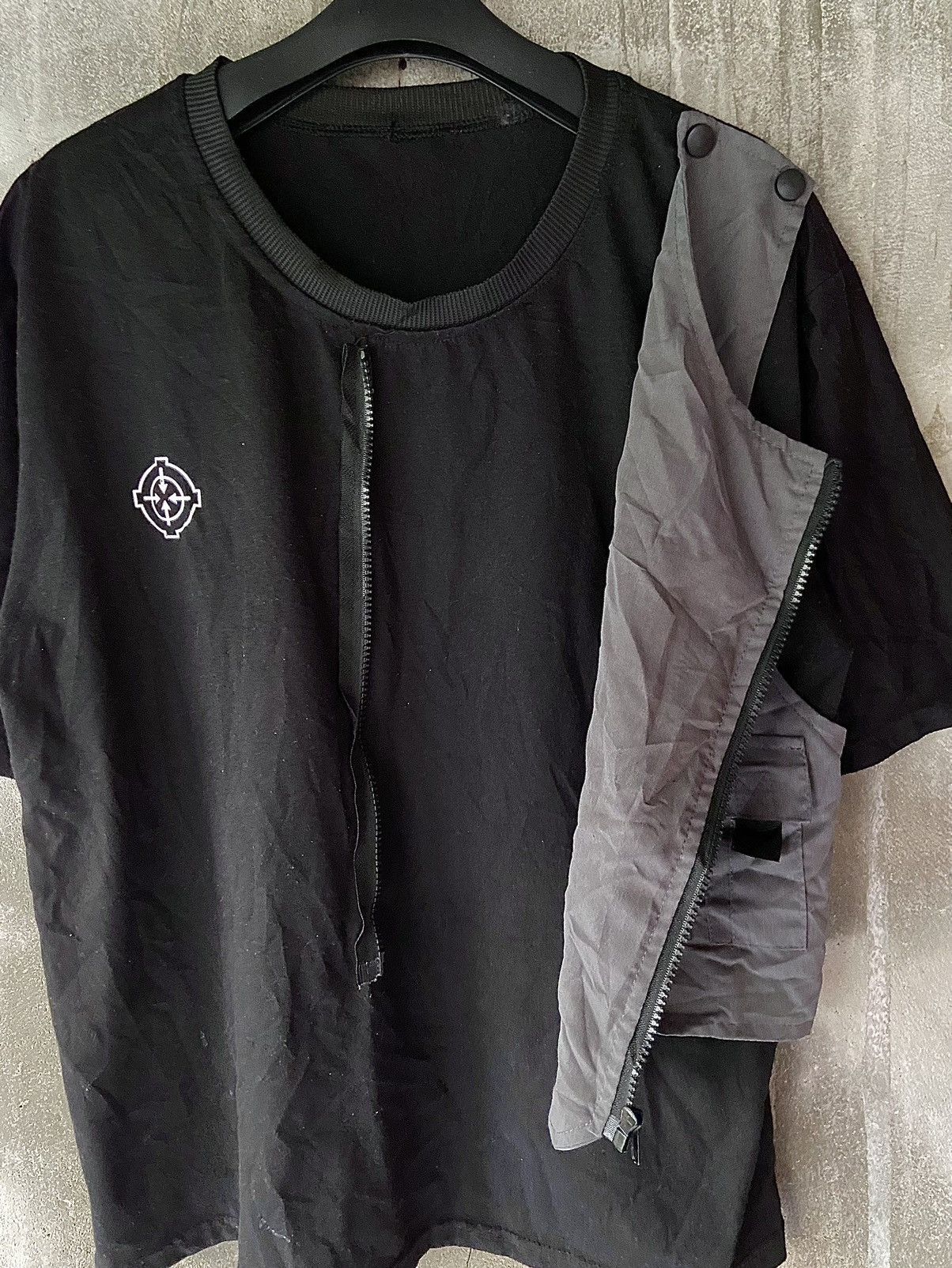 Beauty Beast × Hysteric Glamour × Japanese Brand UKNOWN BRAND DOUBLE LAYER VEST TEE SHIRT Size US M / EU 48-50 / 2 - 4 Thumbnail