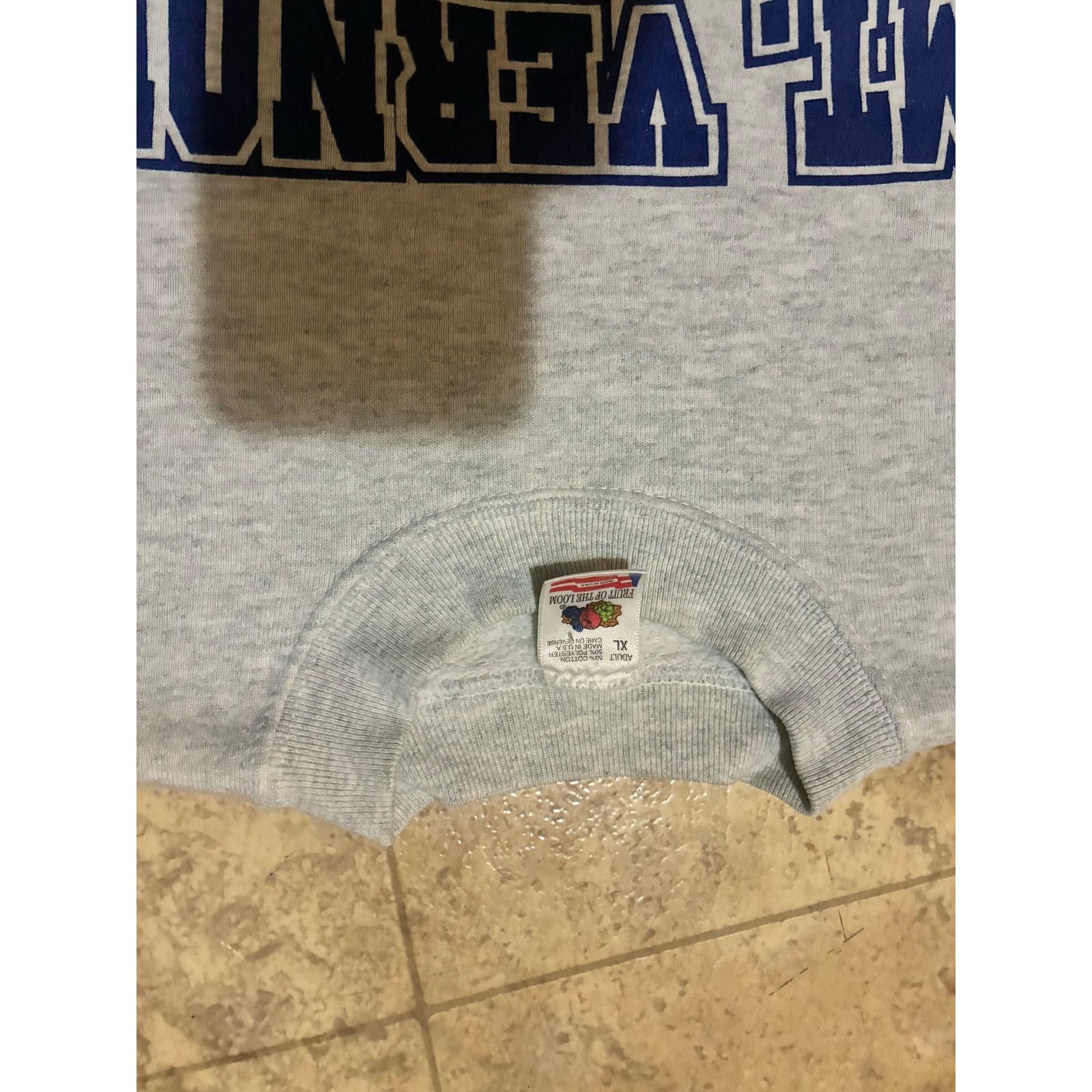 Fruit Of The Loom Vintage Mt Vernon Electric Sweatshirt Fruit of the Loom XL Size US XL / EU 56 / 4 - 2 Thumbnail