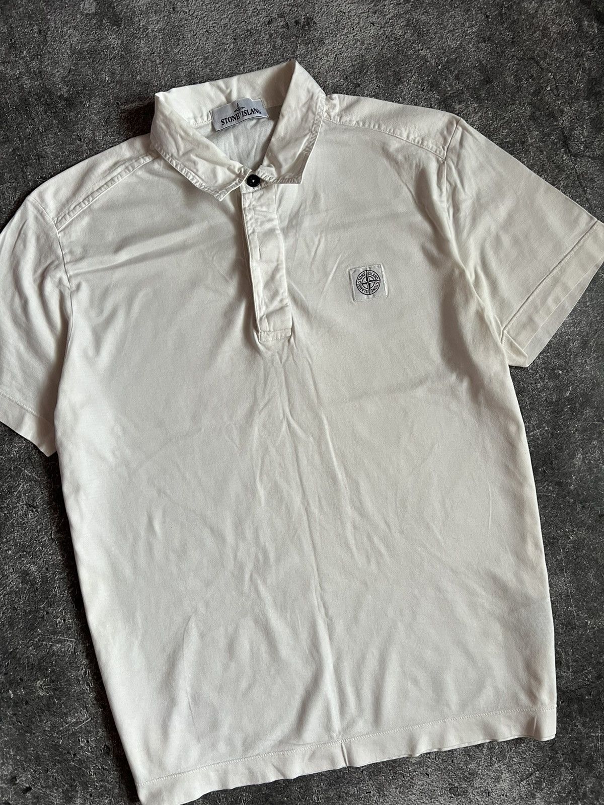 C.P. Company × Stone Island × Vintage Stone Island Patch Program Polo Shirt Size US XXL / EU 58 / 5 - 3 Thumbnail