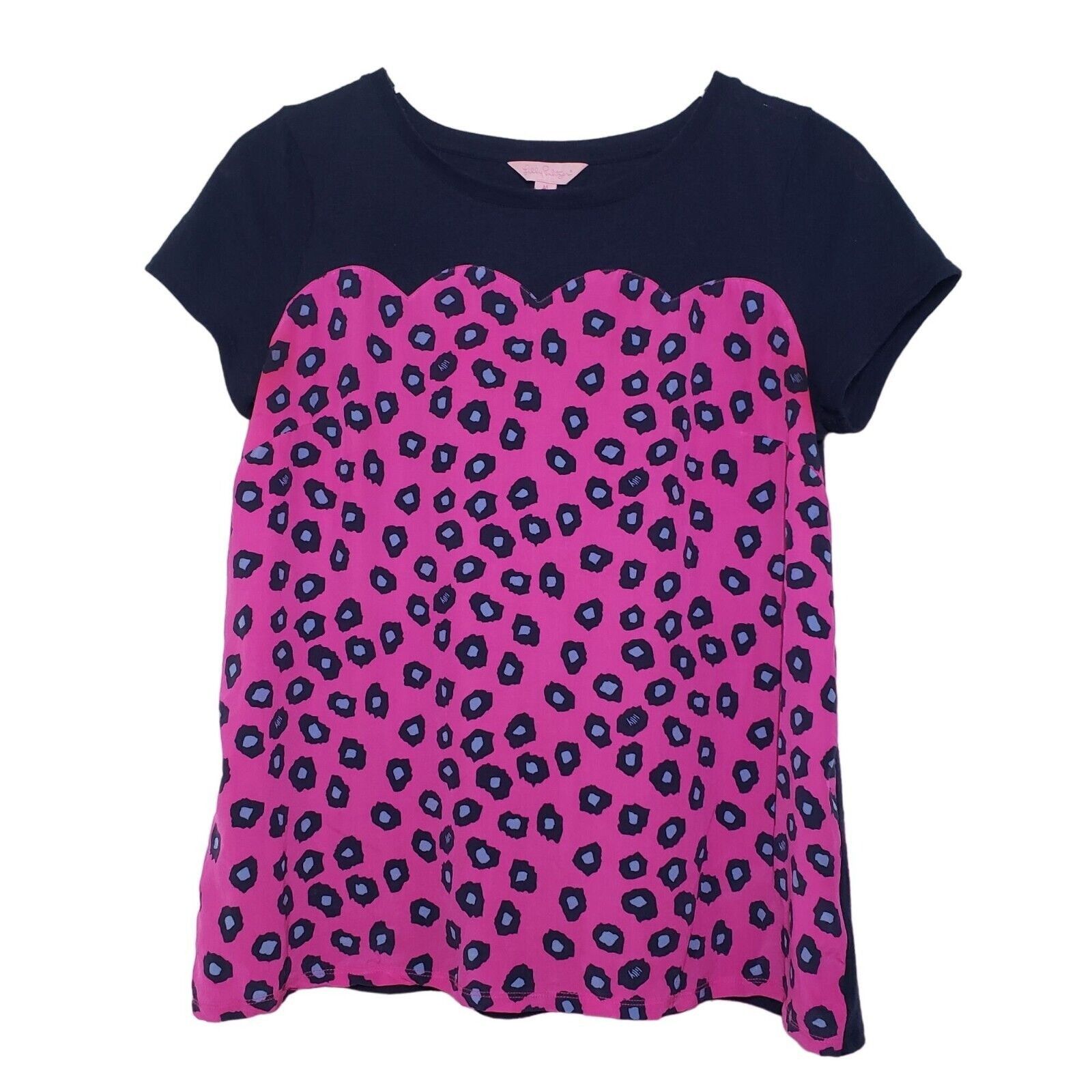 Lilly Pulitzer Lilly Pulitzer Leopard Print Emma Top Silk Womens Size M Size M / US 6-8 / IT 42-44 - 1 Thumbnail