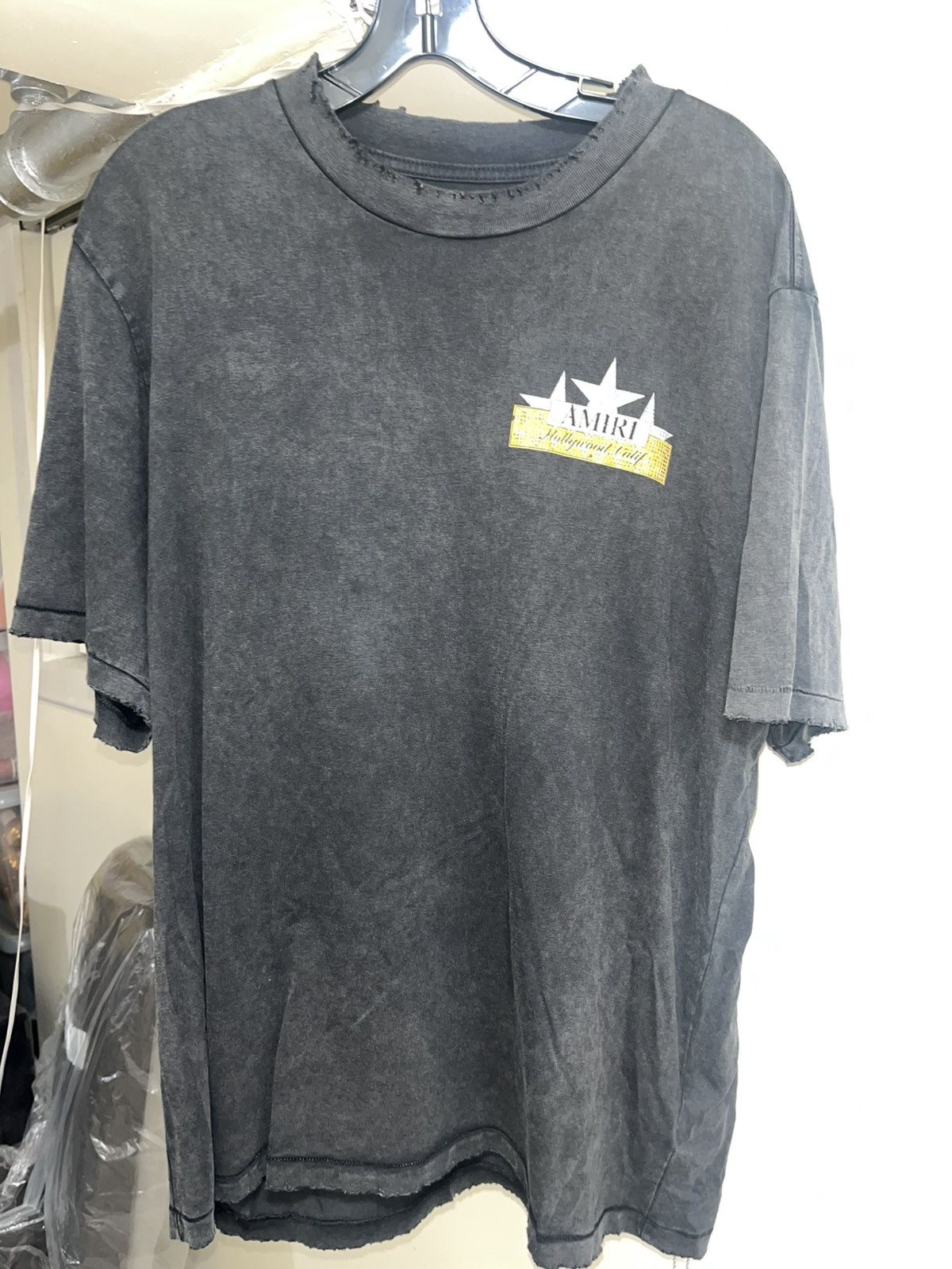 Amiri Amiri Vintage Crystal Star Tee Sz L Size US L / EU 52-54 / 3 - 1 Thumbnail