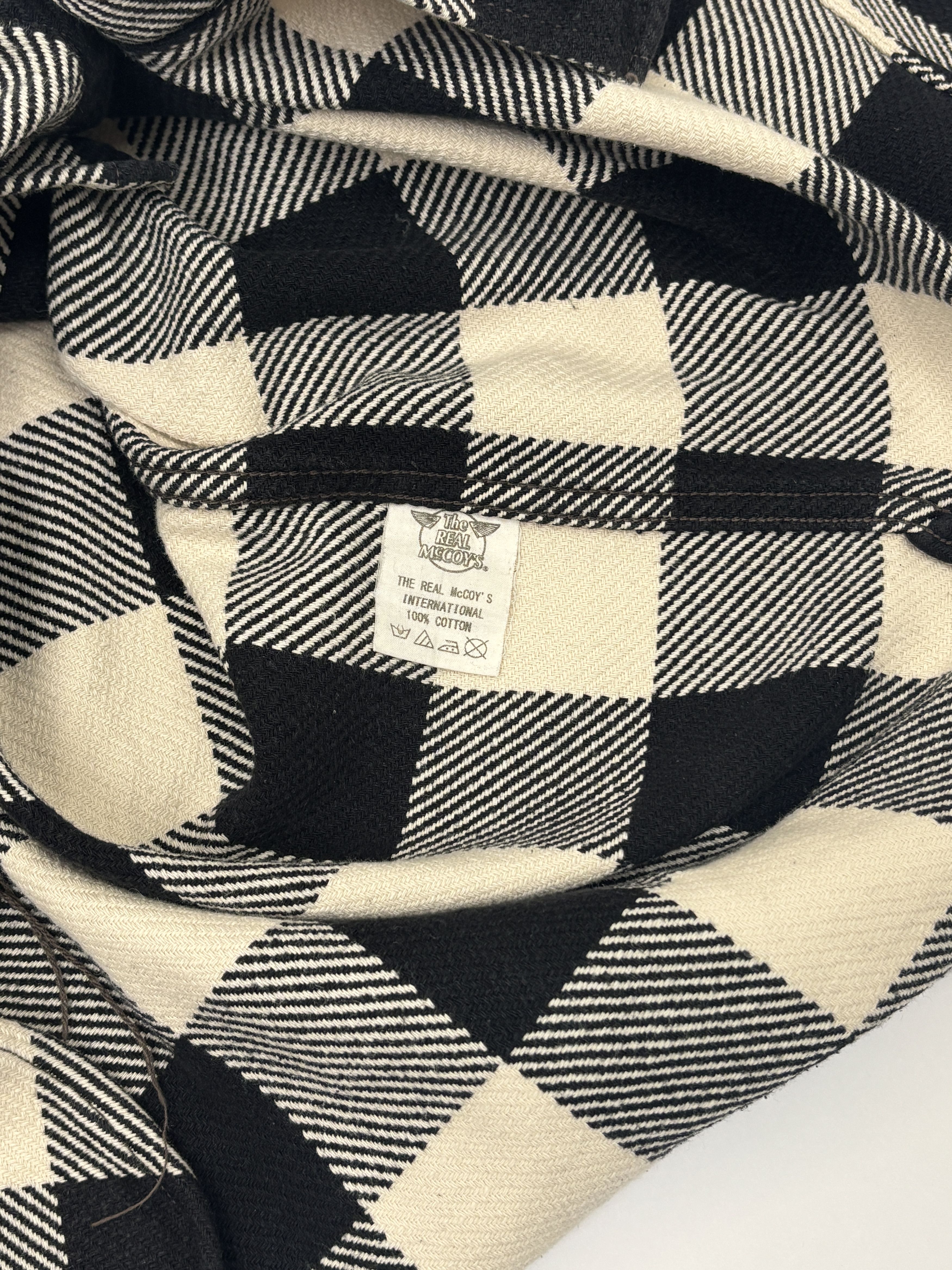 The Real McCoy's The Real McCoy’s Flannel Shirt Black Check Size L Size US L / EU 52-54 / 3 - 7 Thumbnail